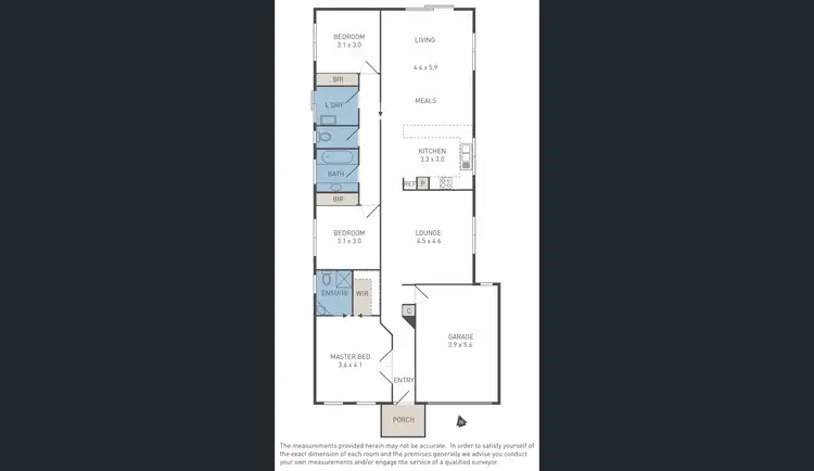Floorplan of Homely house listing, 9 Cotteridge Place, Caroline Springs VIC 3023