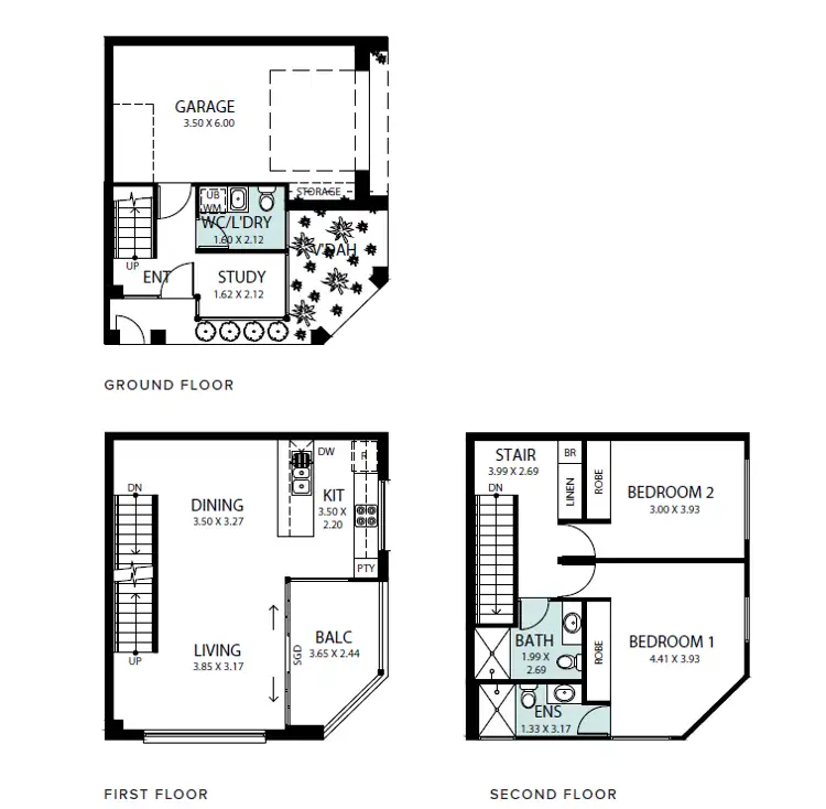 Floorplan of Homely townhouse listing, 4 Yakka Circuit, Broadmeadows VIC 3047