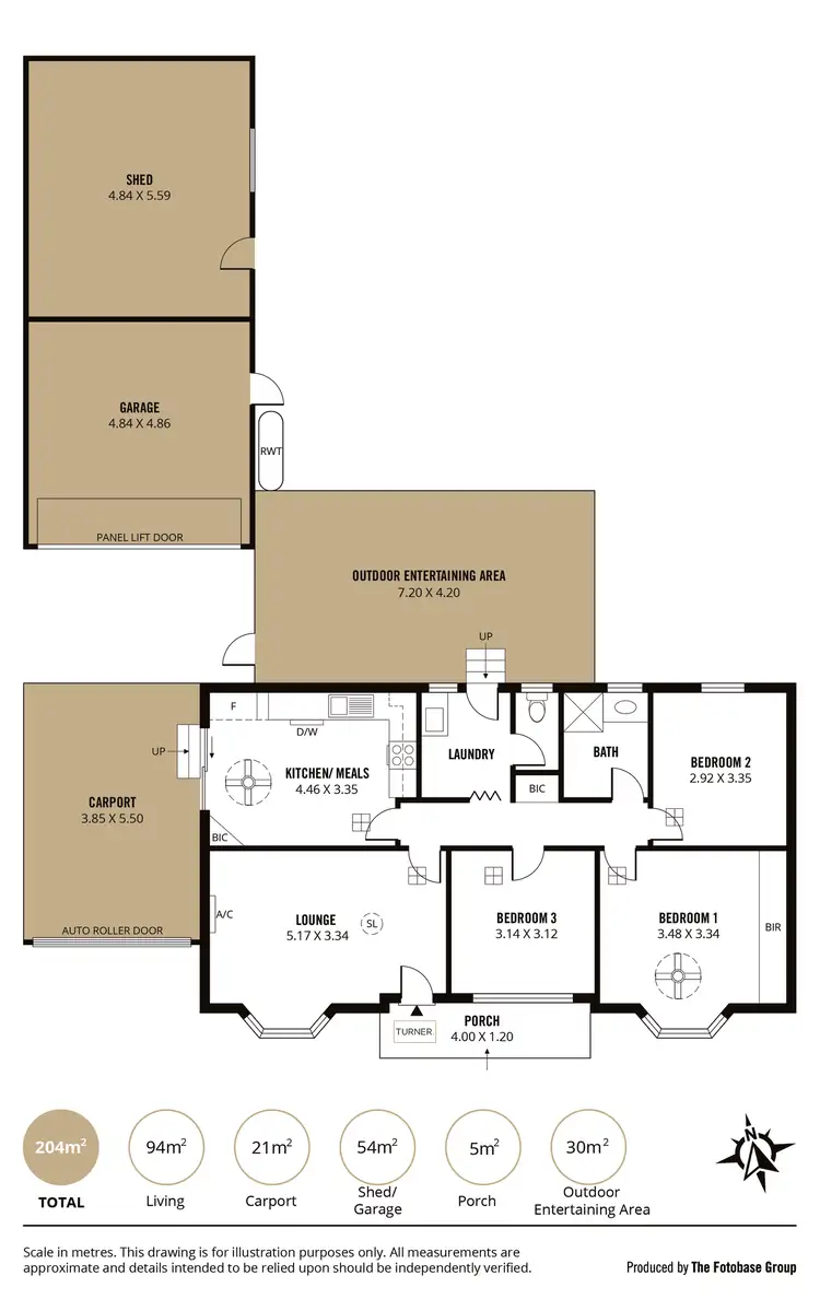 Floorplan of Homely house listing, 11 Justin Cres, Christie Downs SA 5164