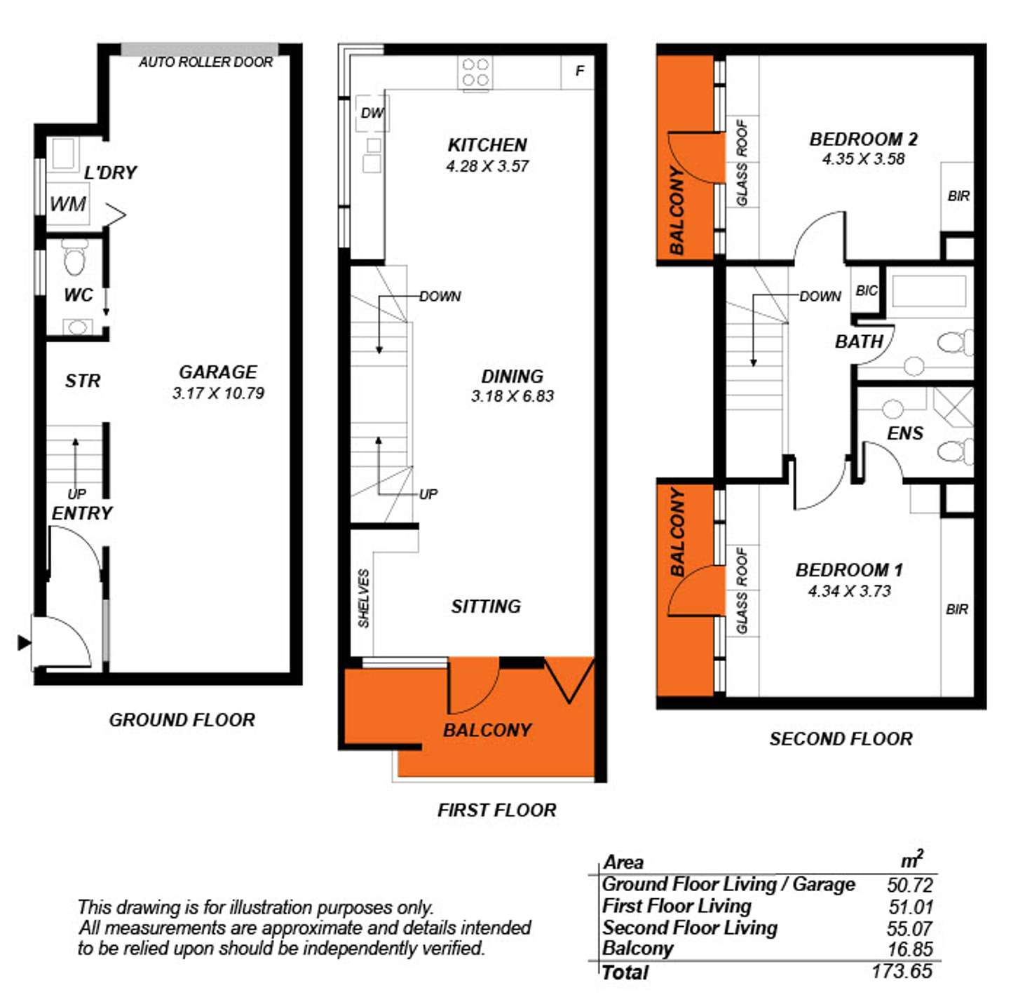 Floorplan of Homely townhouse listing, 30 Gilles Street, Adelaide SA 5000