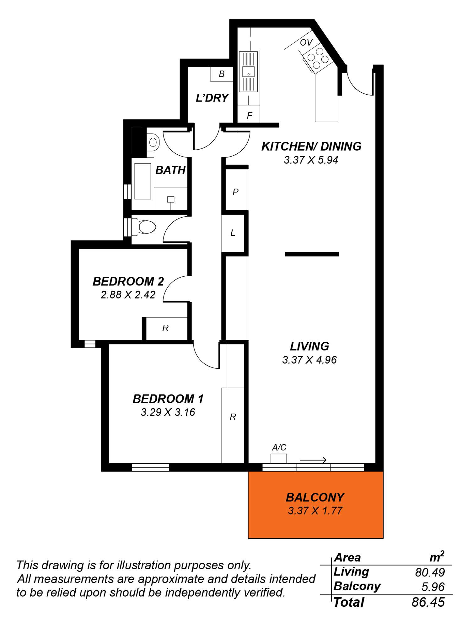 Floorplan of Homely unit listing, 28/281 Henley Beach Road, Brooklyn Park SA 5032