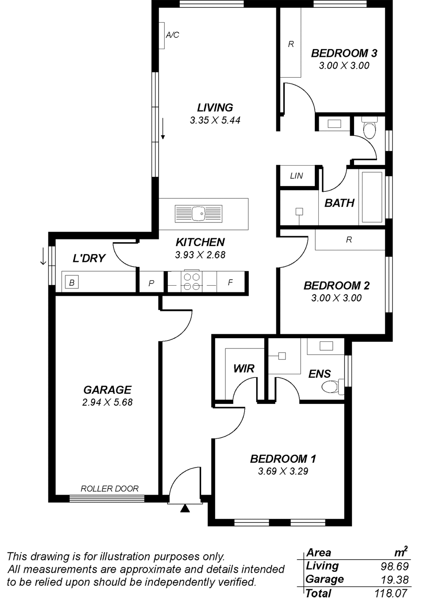 Floorplan of Homely house listing, 54 Glenora Avenue, Ingle Farm SA 5098