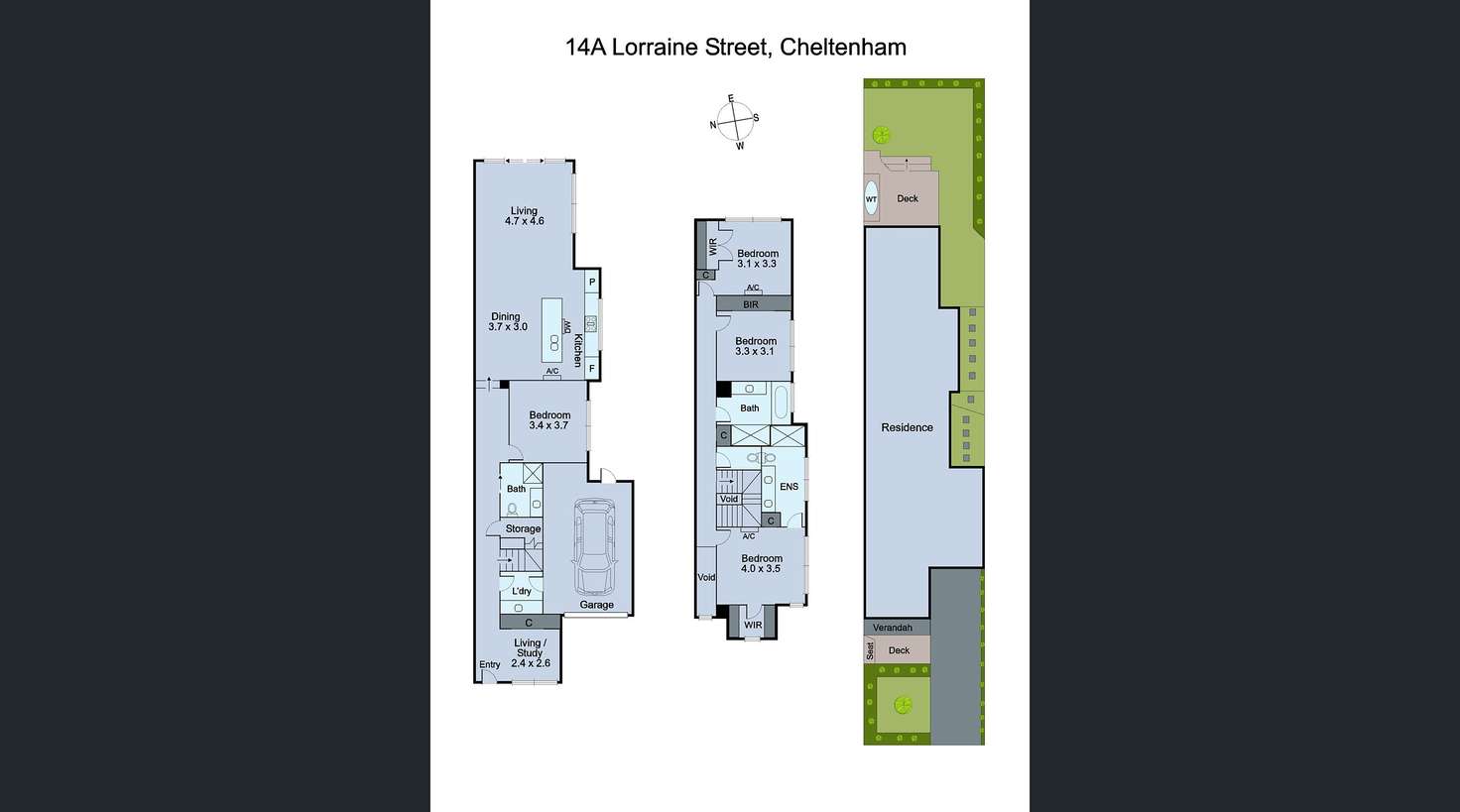 Floorplan of Homely house listing, 14/A Lorraine Street, Cheltenham VIC 3192