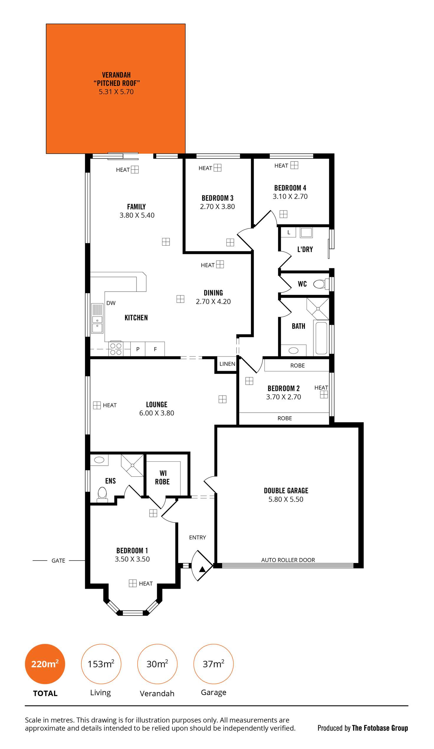 Floorplan of Homely house listing, 3 Vintage Grove, Gulfview Heights SA 5096