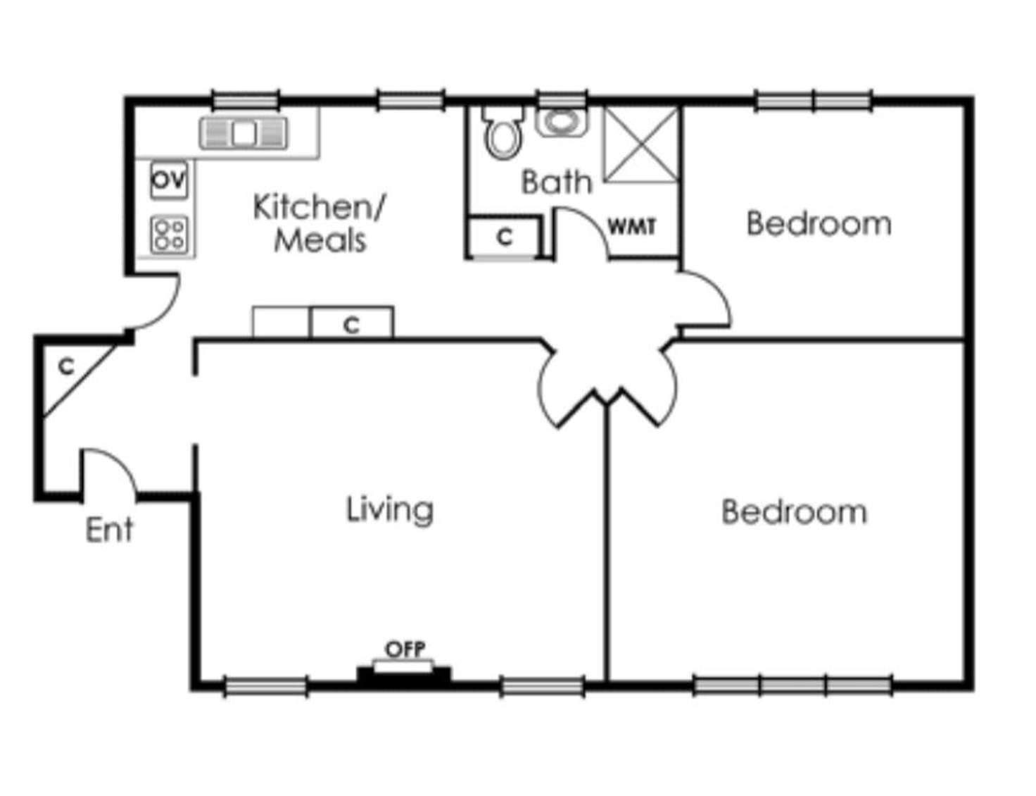 Floorplan of Homely house listing, 2/38 Barkly Street, St Kilda VIC 3182