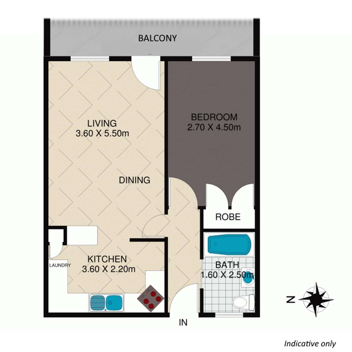 Floorplan of Homely house listing, 5/6 Parkhurst Avenue, Herston QLD 4006