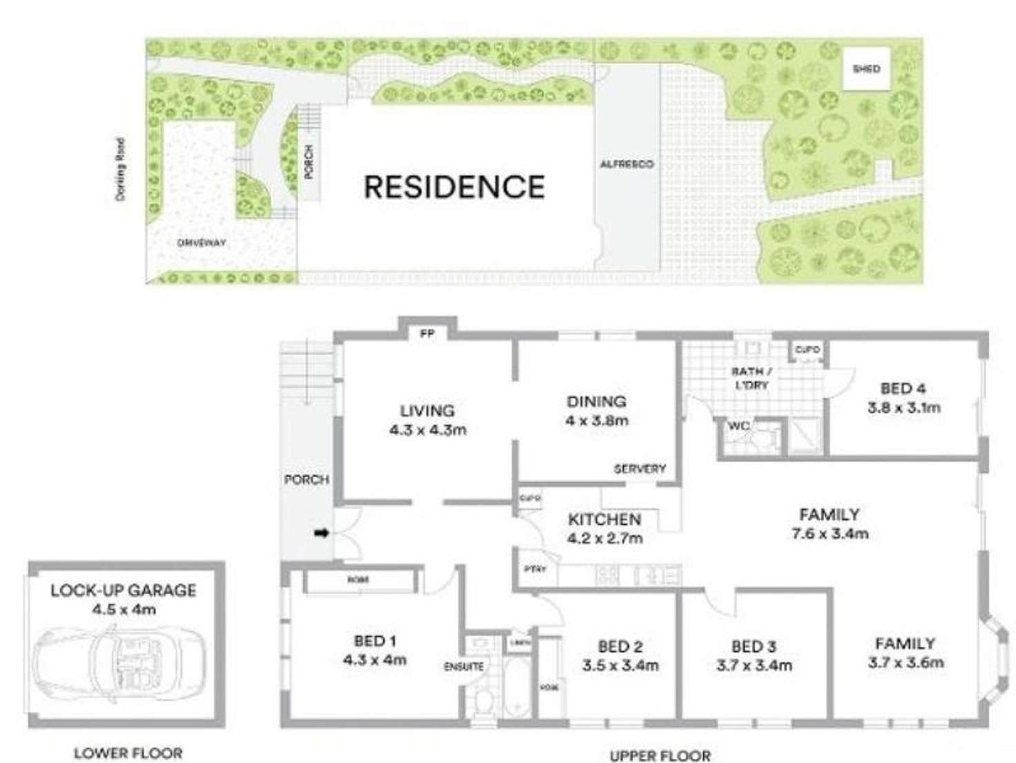 Floorplan of Homely house listing, 109 Dorking Road, Box Hill North VIC 3129