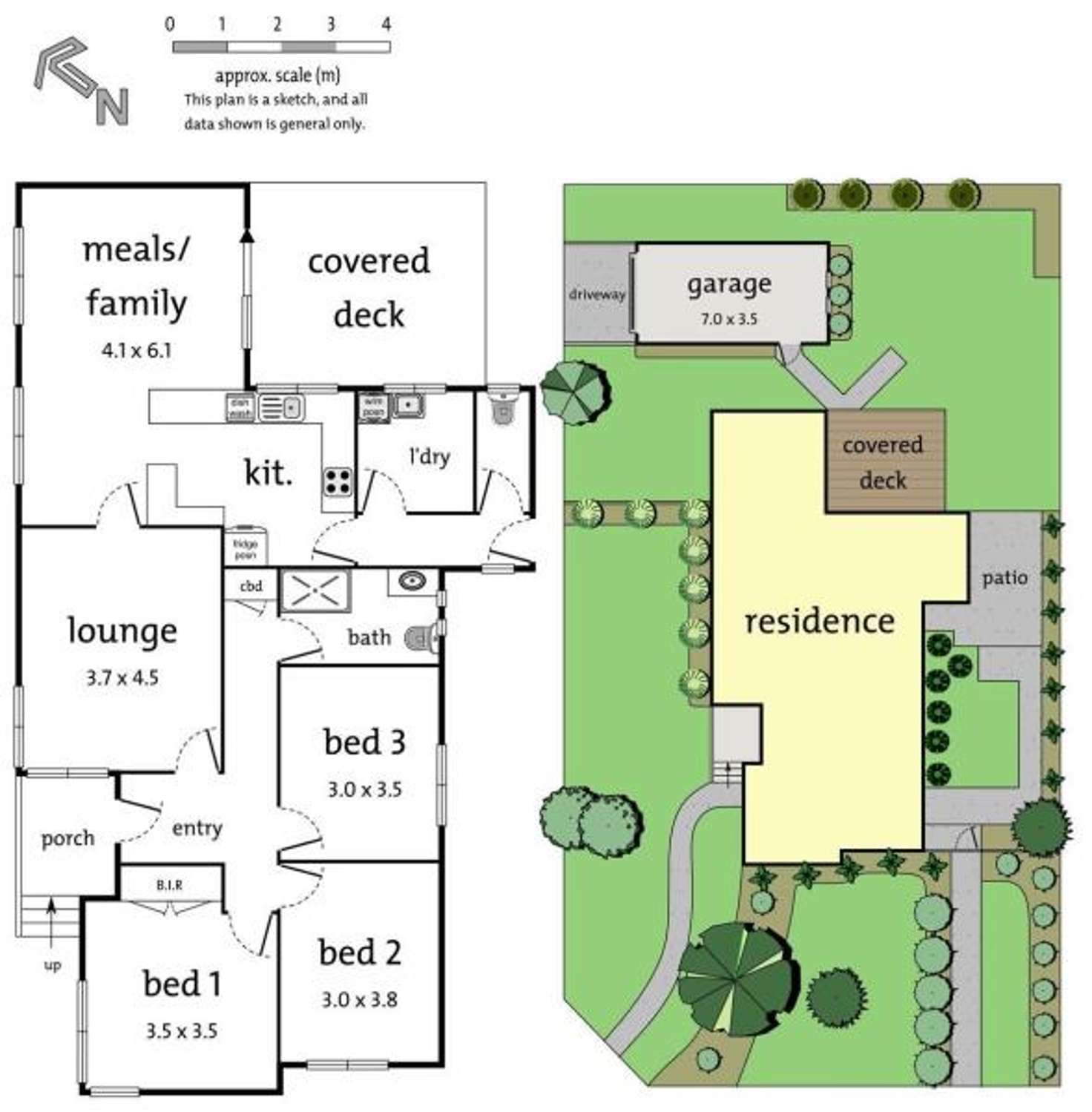 Floorplan of Homely house listing, 27 Dunlavin Road, Mitcham VIC 3132