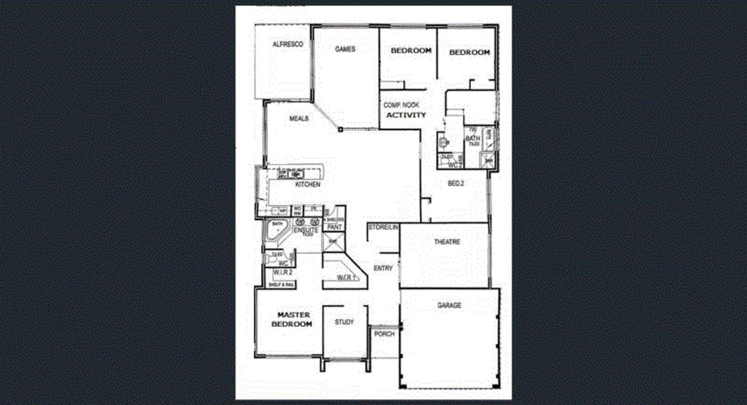 Floorplan of Homely house listing, 28 Amery Road, Hocking WA 6065