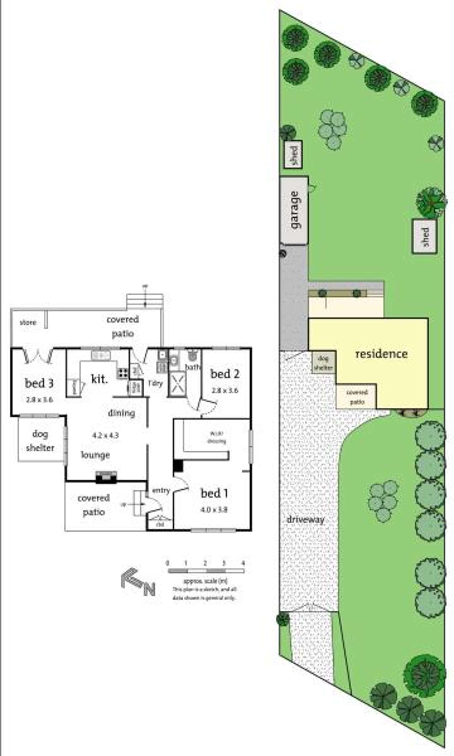 Floorplan of Homely house listing, 4 Linden Road, Ringwood North VIC 3134