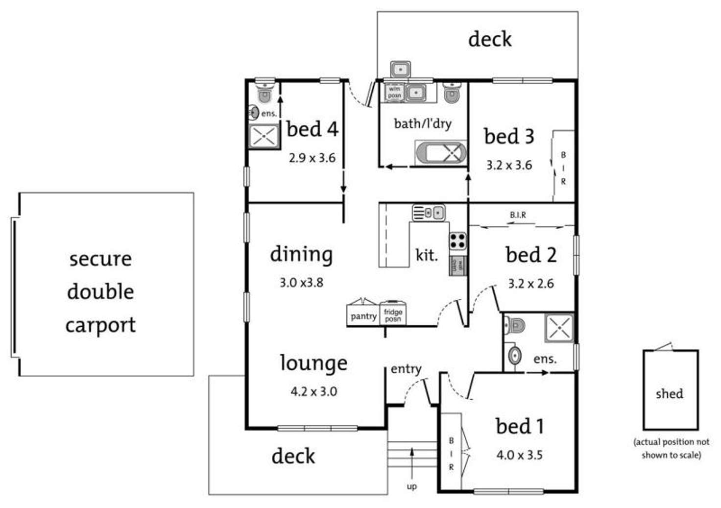 Floorplan of Homely house listing, 14 Norfolk Avenue, Ringwood VIC 3134