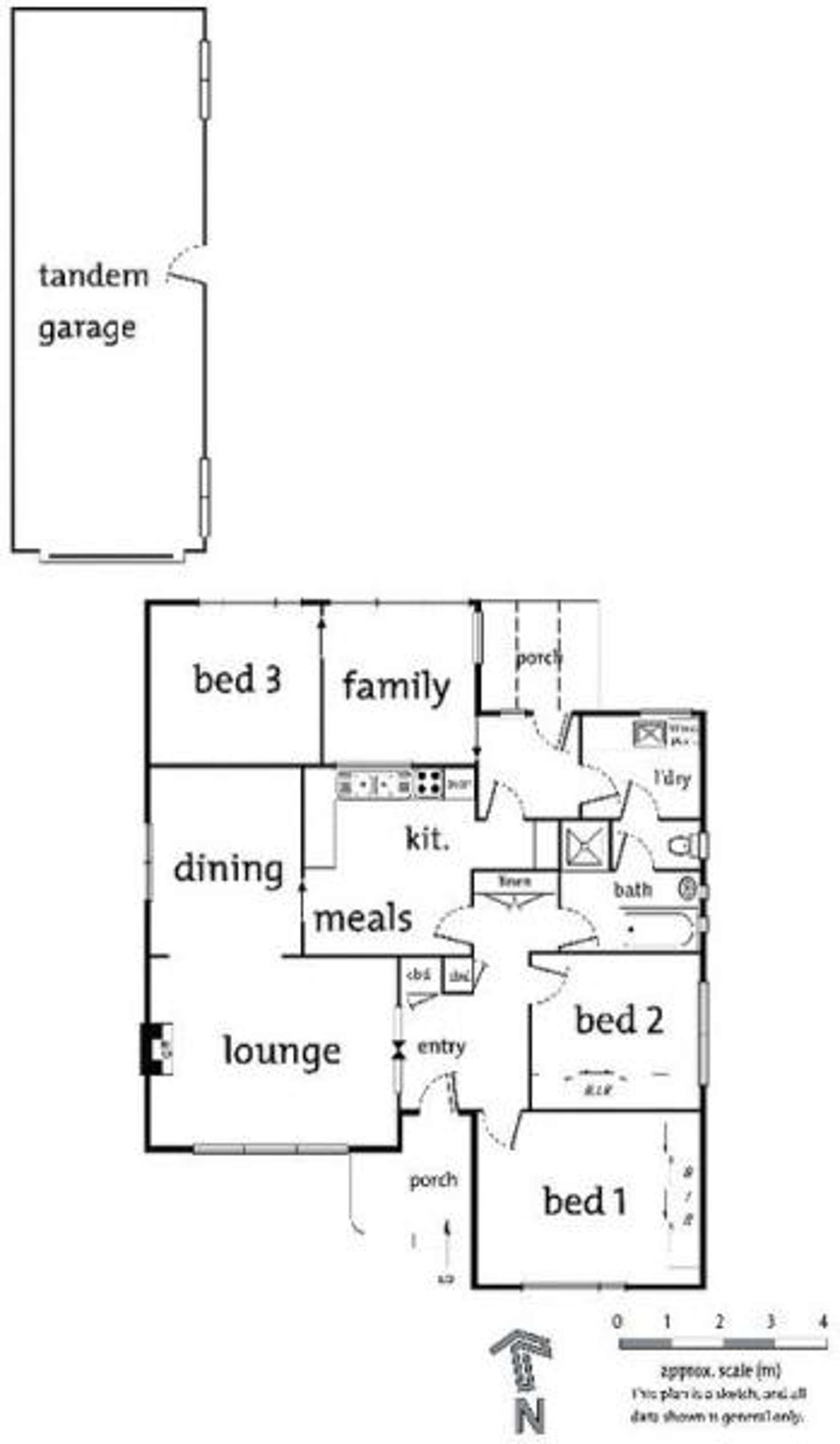 Floorplan of Homely house listing, 98 Rene Street, Preston VIC 3072