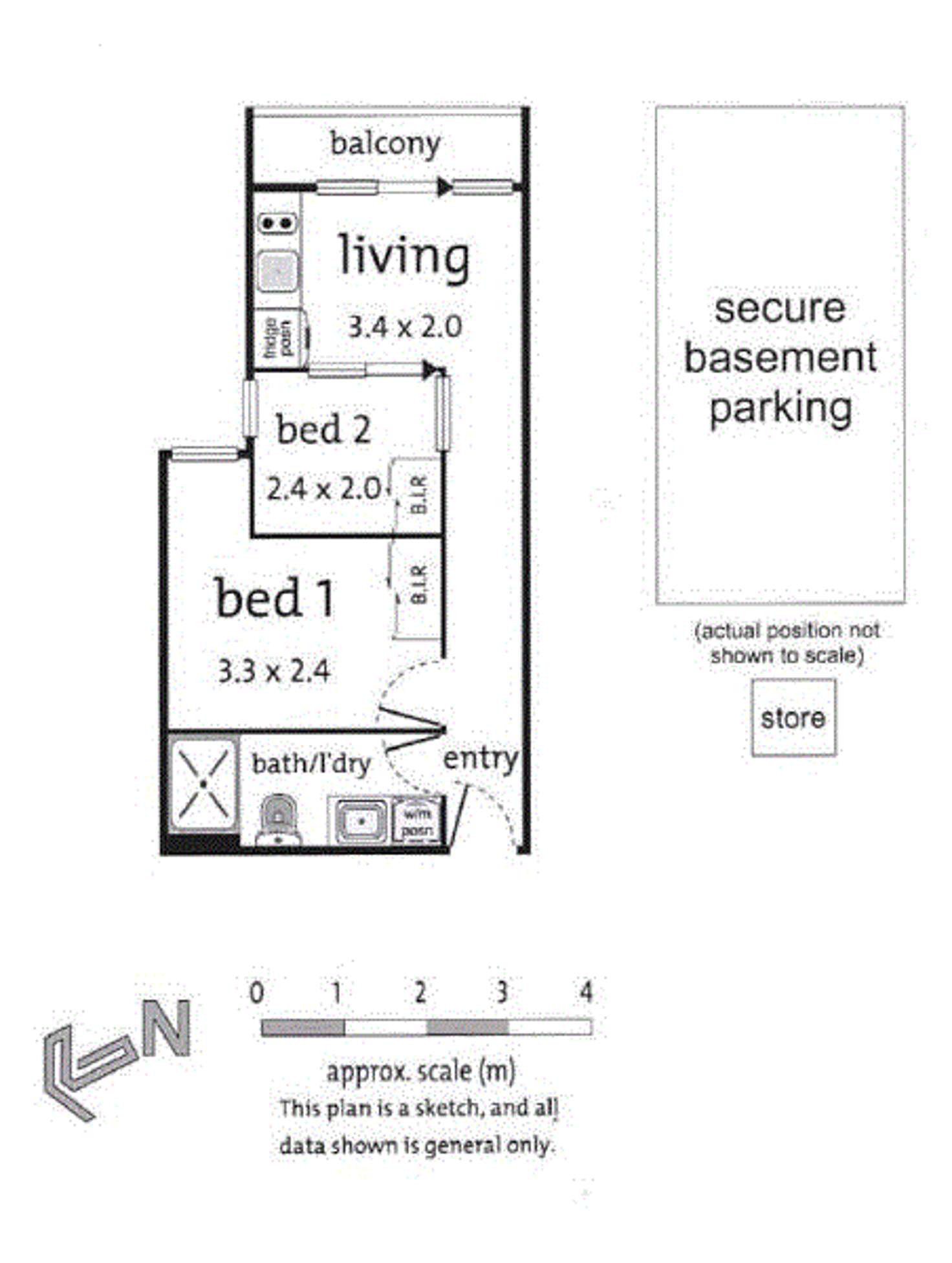 Floorplan of Homely apartment listing, 211/7 Dudley Street, Caulfield East VIC 3145