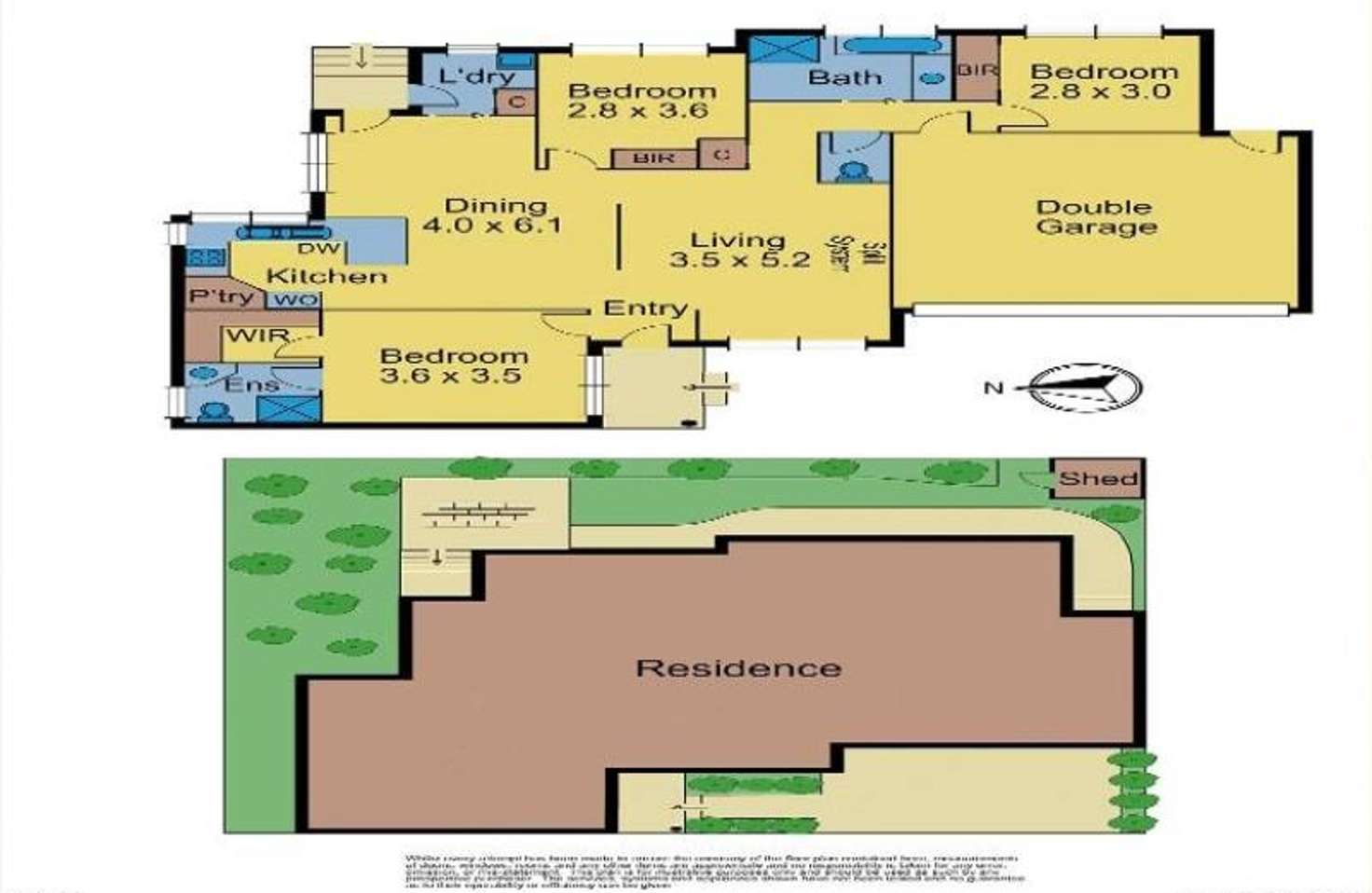 Floorplan of Homely unit listing, 2/79 Percy Street, Mitcham VIC 3132