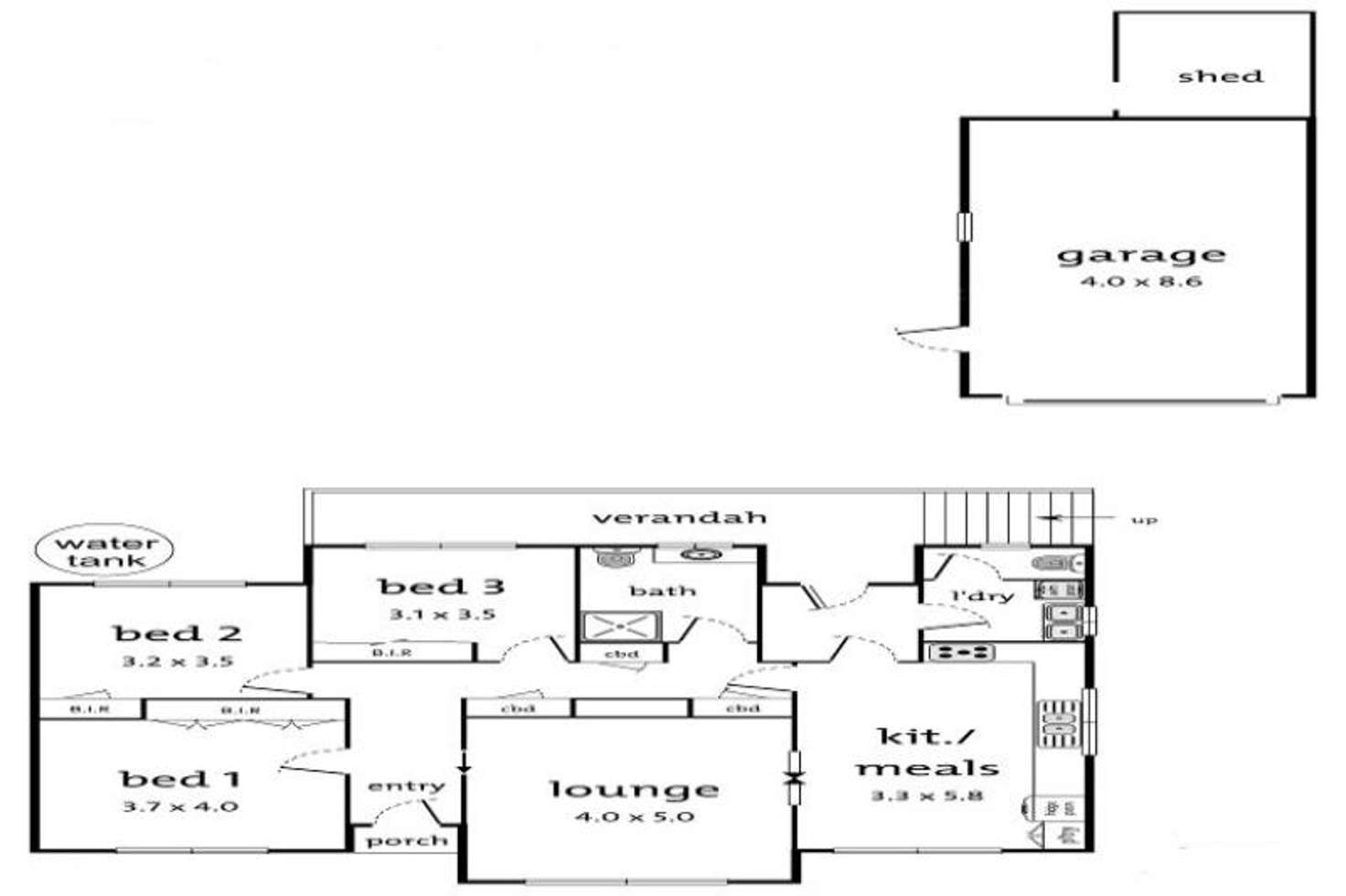 Floorplan of Homely house listing, 19 Dumossa Avenue, Bulleen VIC 3105
