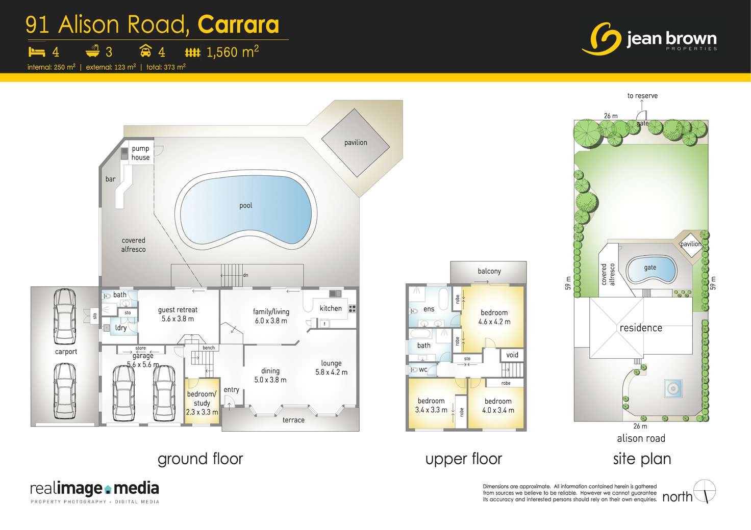 Floorplan of Homely house listing, 91 Alison Road, Carrara QLD 4211