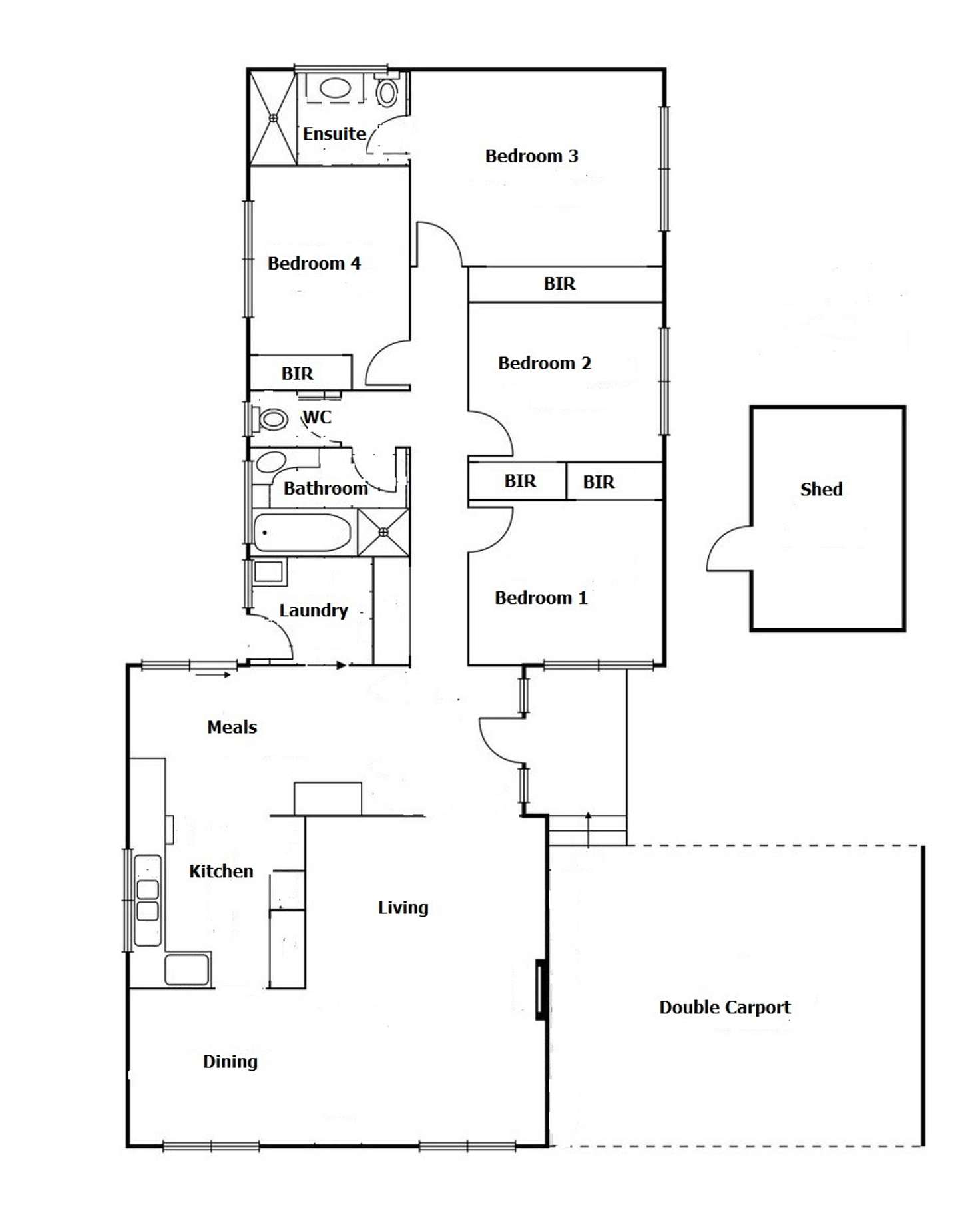 Floorplan of Homely house listing, 14 Latrobe Street, Bulleen VIC 3105