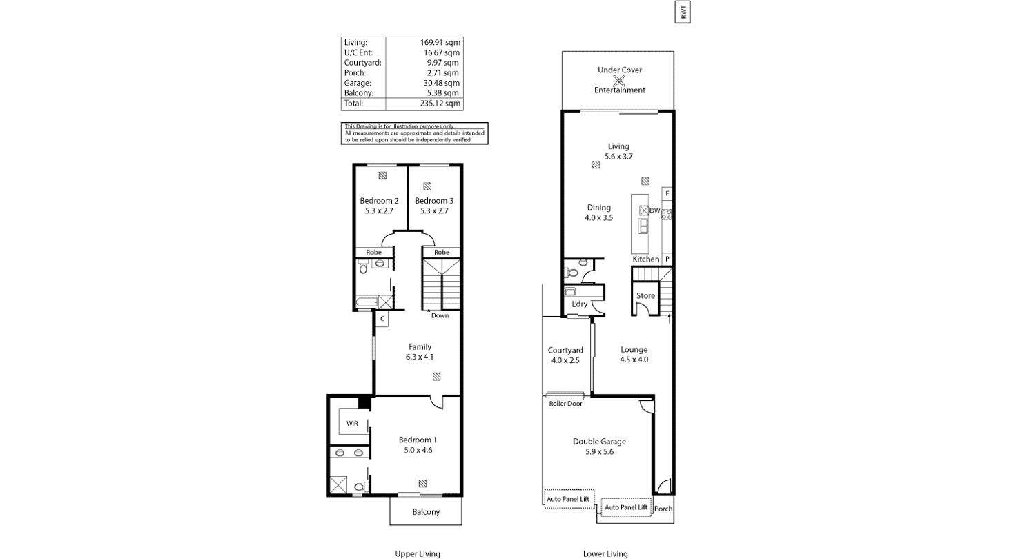 Floorplan of Homely house listing, 8B Alderman Avenue, Seacombe Gardens SA 5047