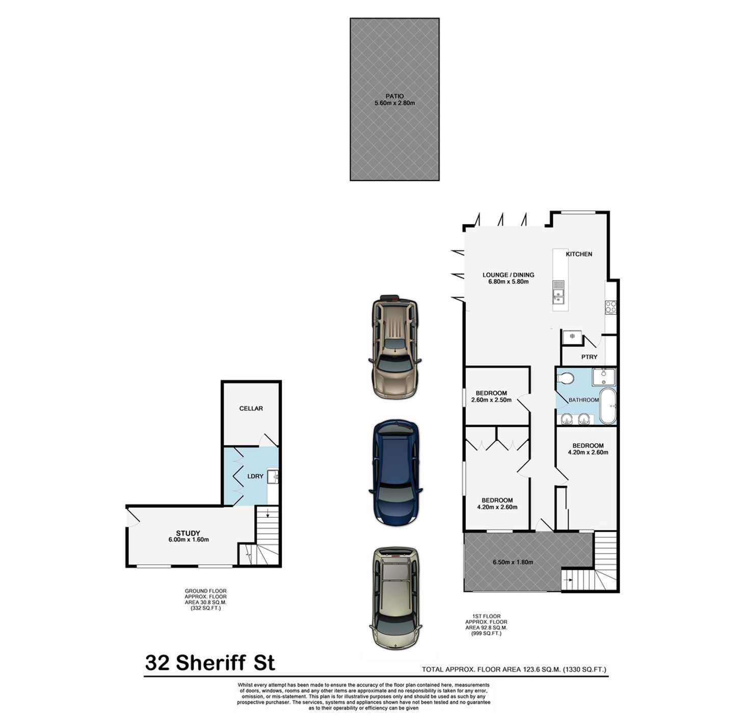 Floorplan of Homely house listing, 32 Sheriff Street, Petrie Terrace QLD 4000