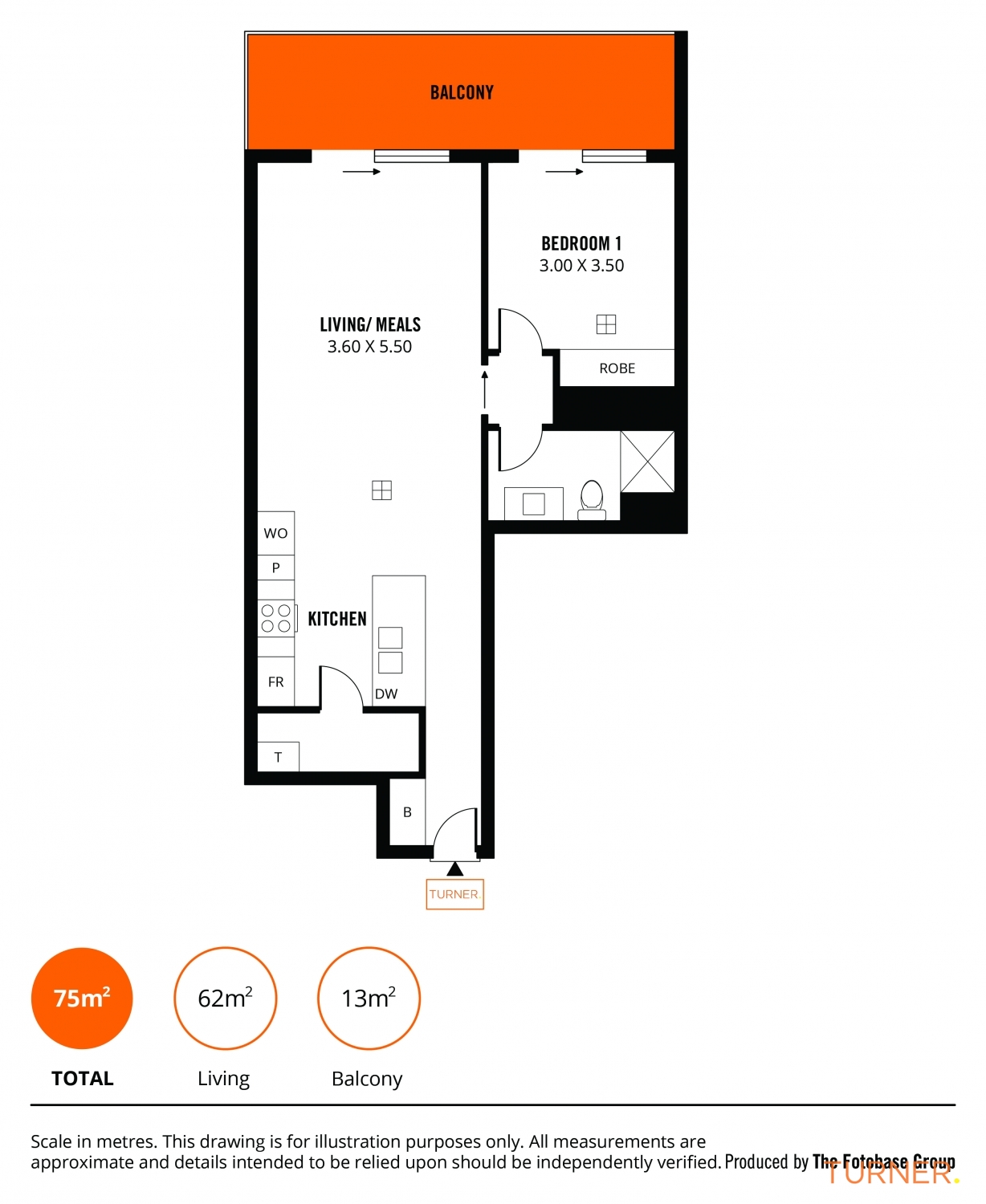 Floorplan of Homely apartment listing, 405/20 Hindmarsh Square, Adelaide SA 5000