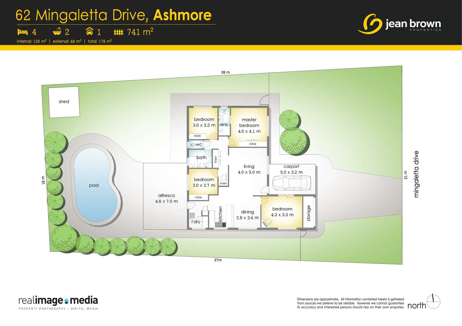 Floorplan of Homely house listing, 62 Mingaletta Drive, Ashmore QLD 4214