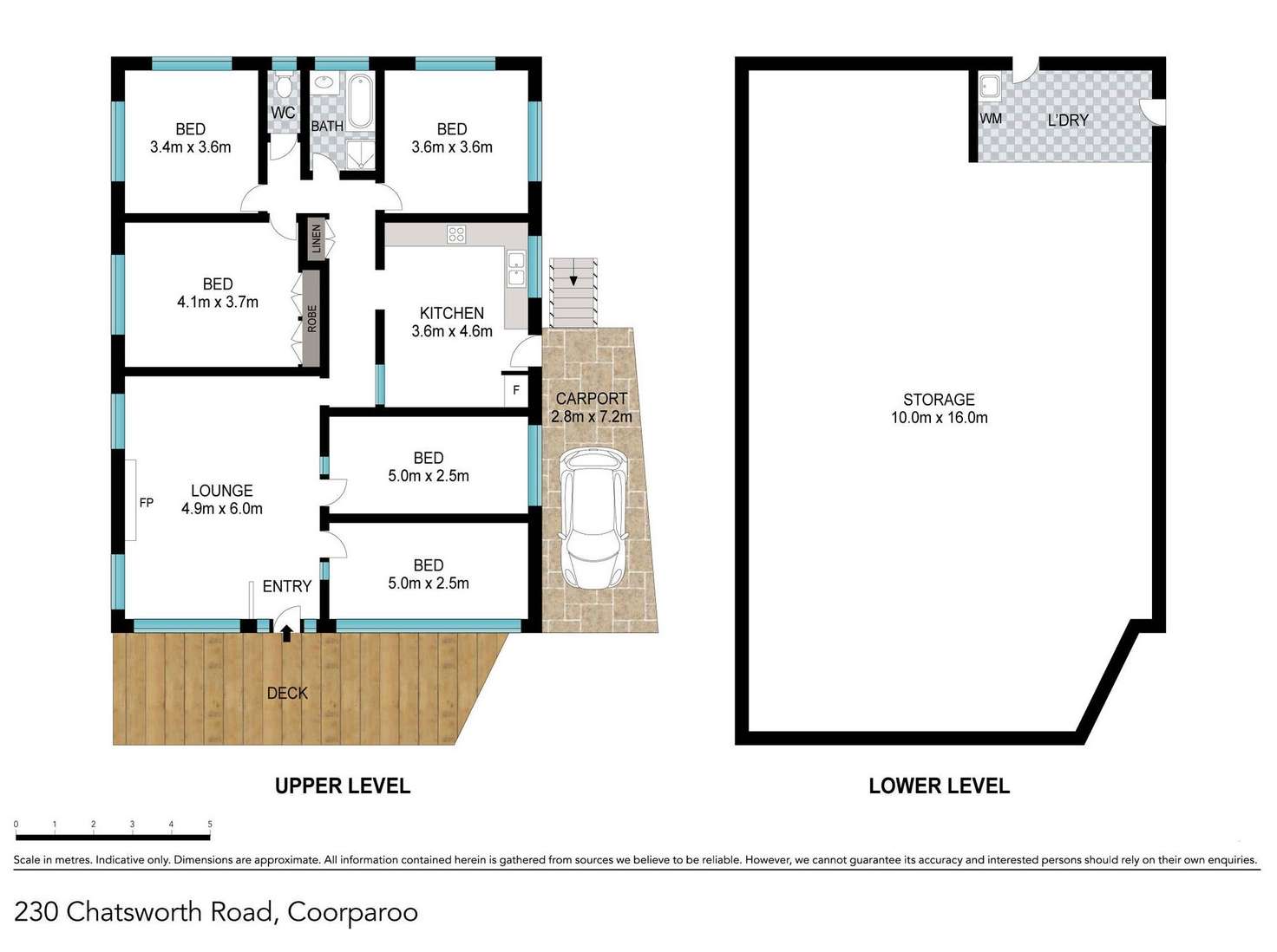 Floorplan of Homely house listing, 230 Chatsworth Road, Coorparoo QLD 4151