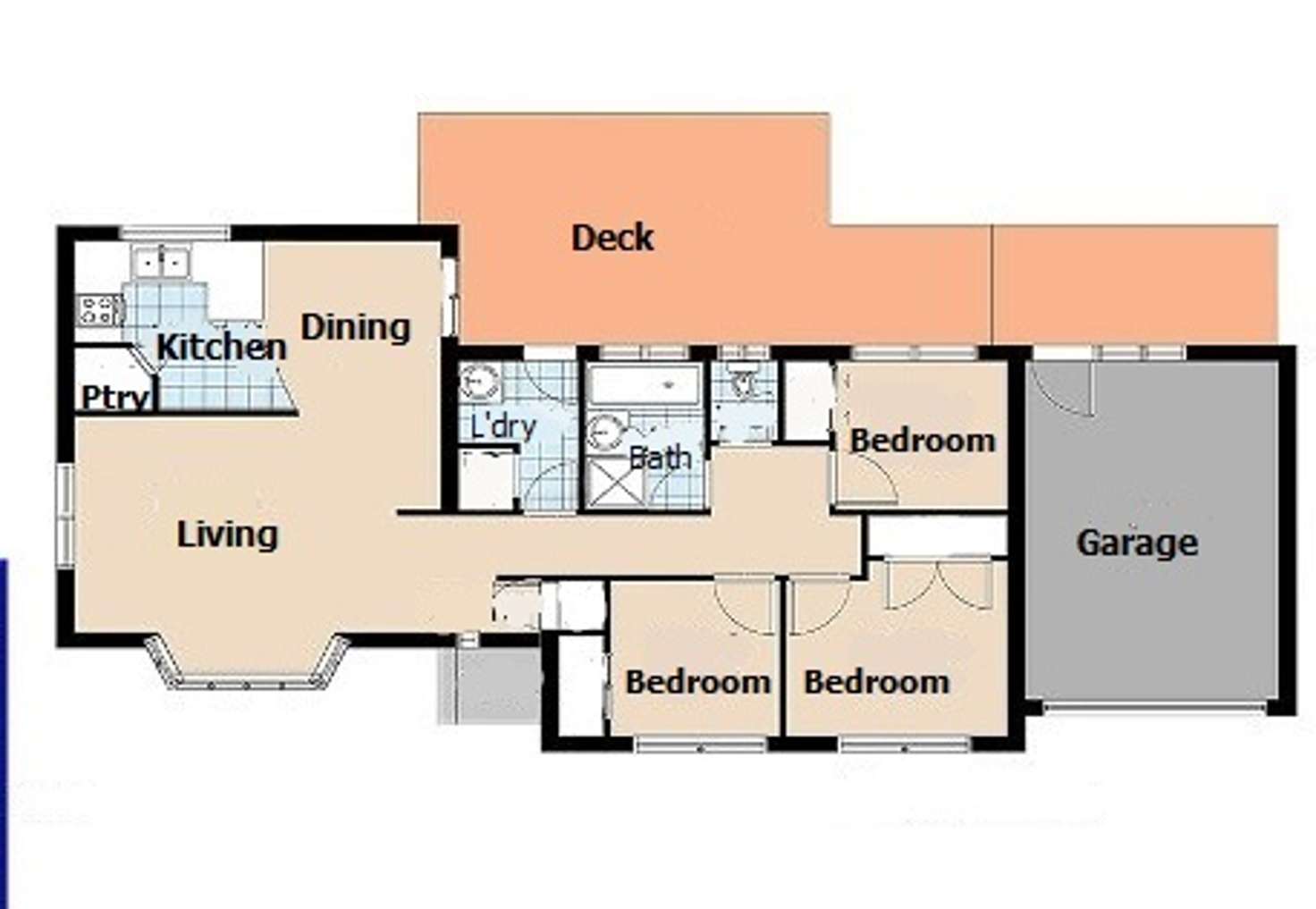 Floorplan of Homely unit listing, 6/40-42 Pitt Street, Ringwood VIC 3134