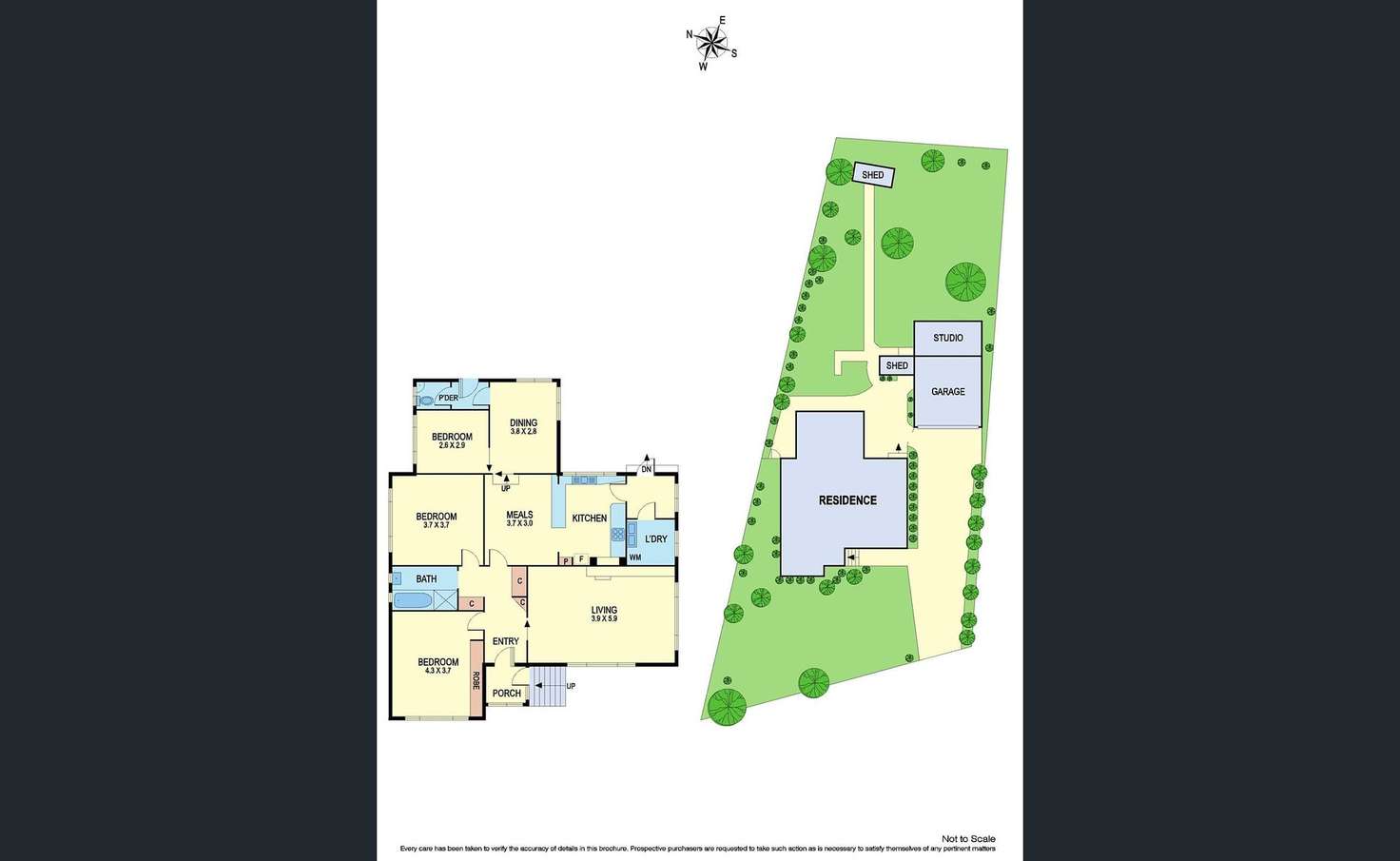 Floorplan of Homely house listing, 2-6 Fosberry Crescent, Viewbank VIC 3084