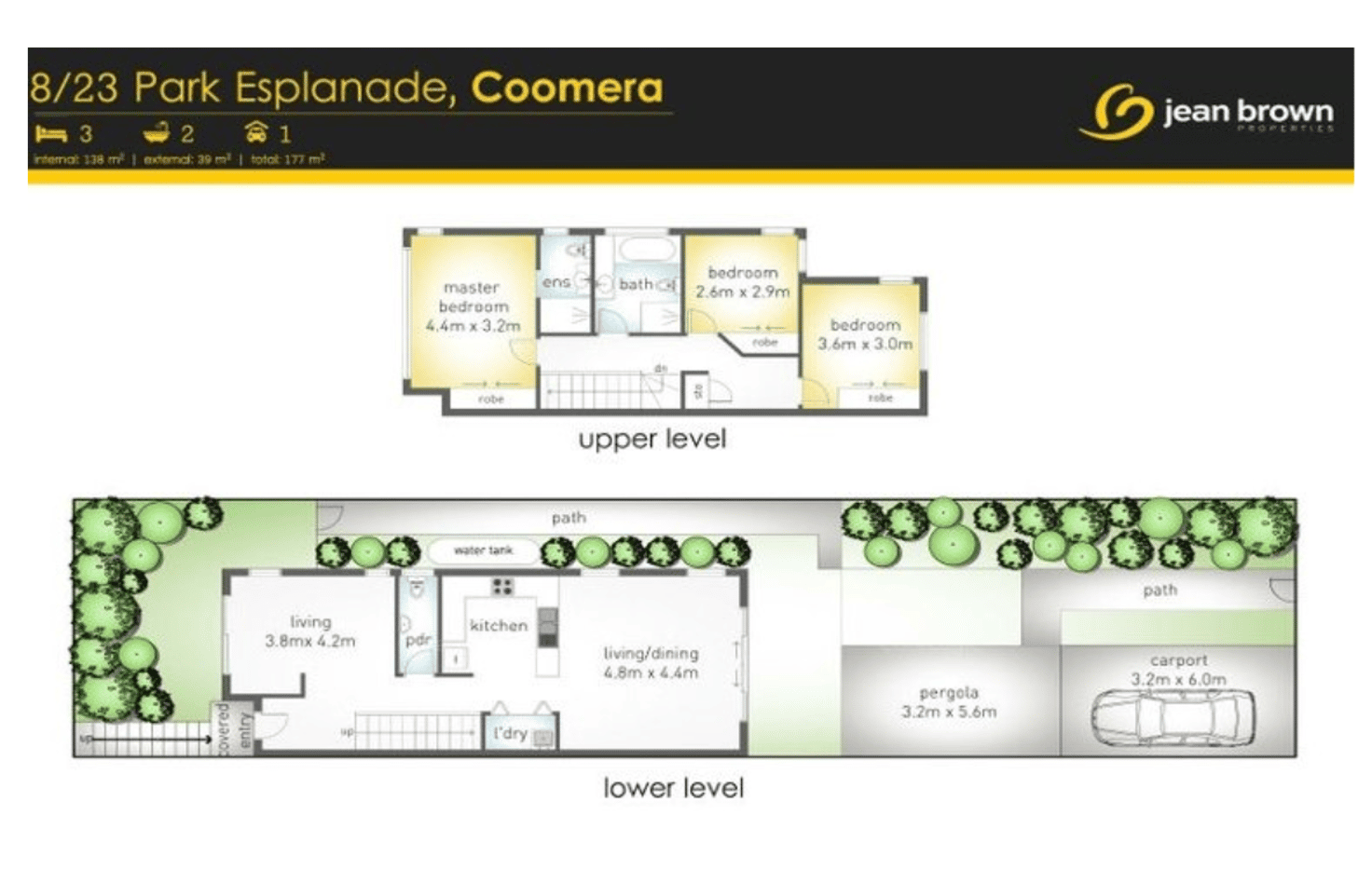 Floorplan of Homely house listing, 8/23 Park Esplanade, Coomera QLD 4209