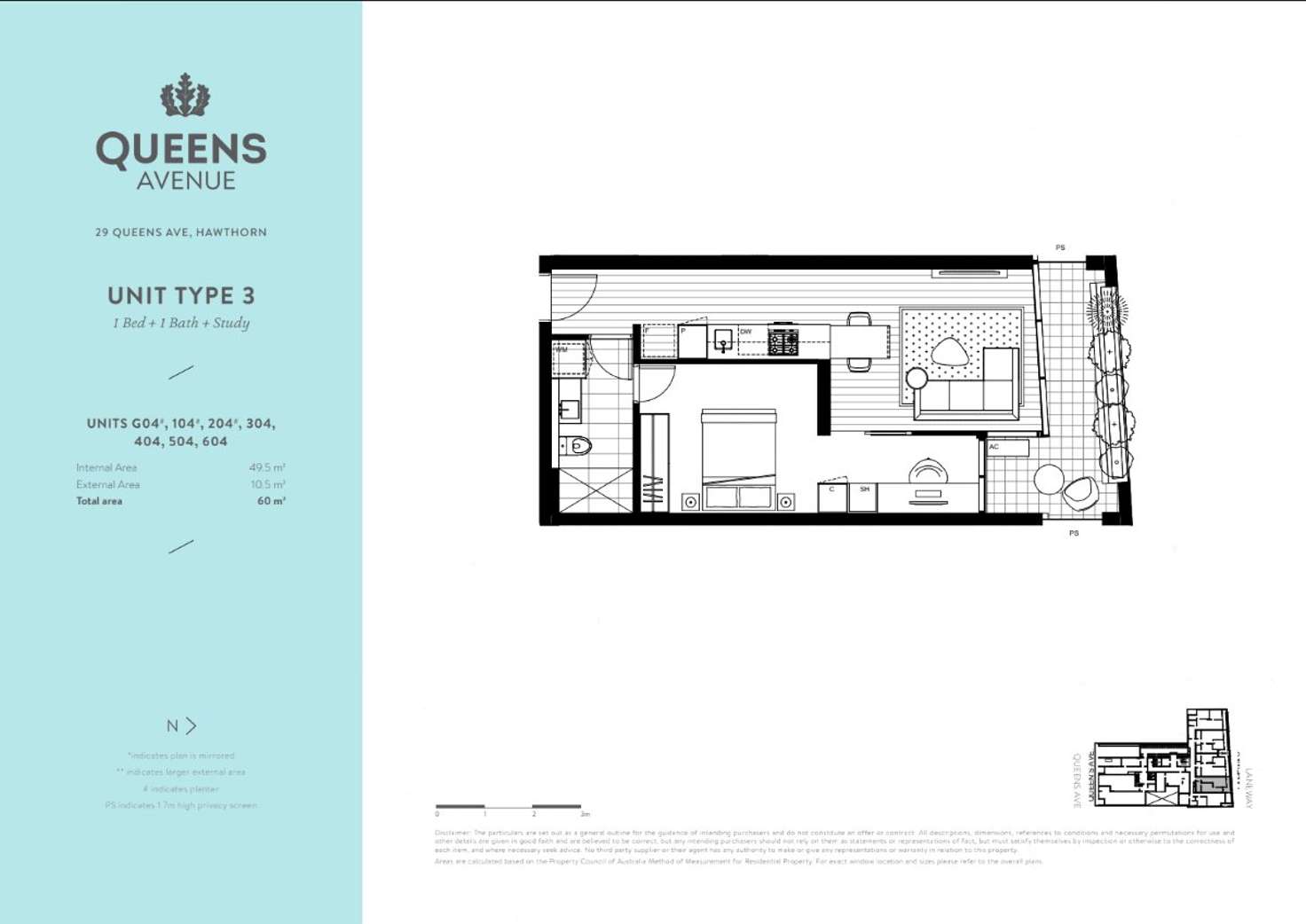 Floorplan of Homely apartment listing, 404/31 Queens Avenue, Hawthorn VIC 3122