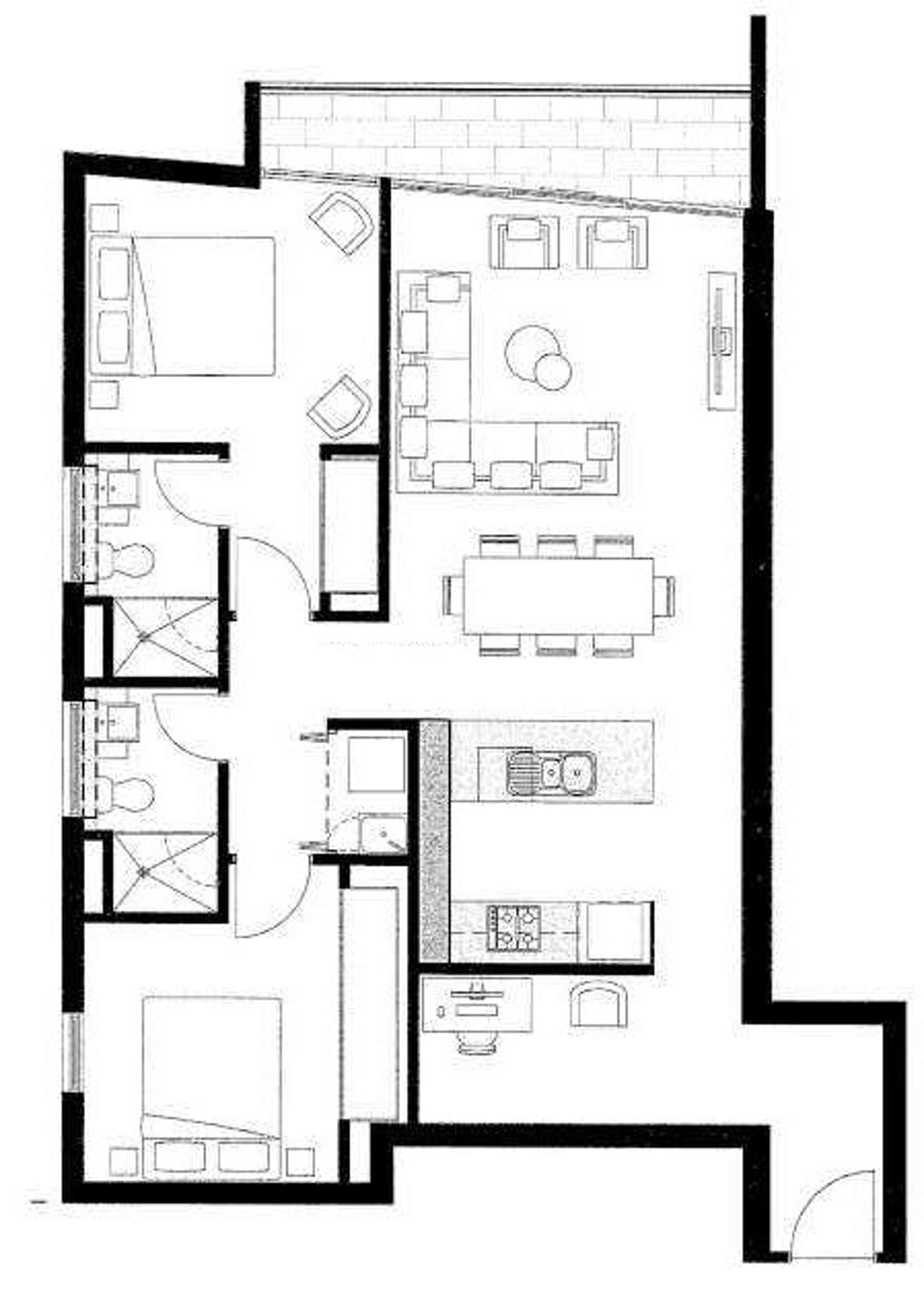 Floorplan of Homely apartment listing, 215/7-11 Berkeley Street, Doncaster VIC 3108