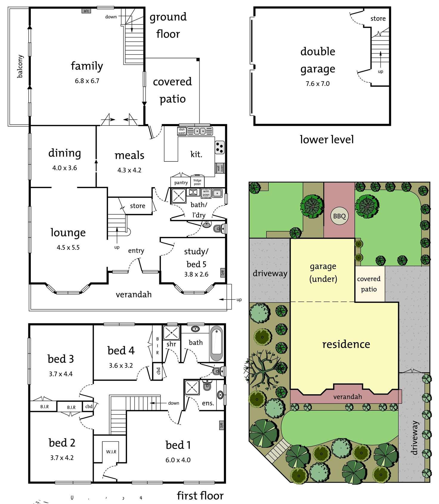 Floorplan of Homely house listing, 117 George Street, Doncaster VIC 3108