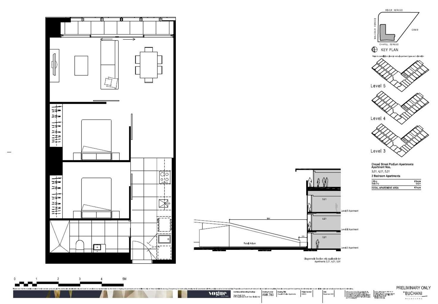 Floorplan of Homely apartment listing, 301/35 Malcolm Street,, South Yarra VIC 3141
