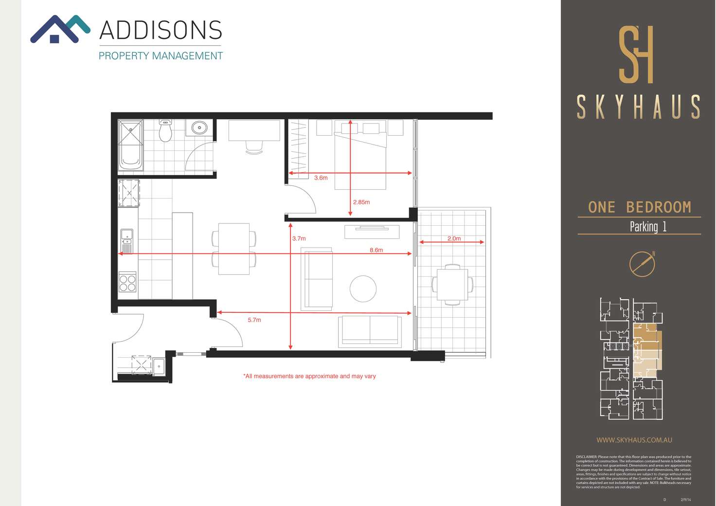 Floorplan of Homely apartment listing, 1705/420 Macquarie St, Liverpool NSW 2170