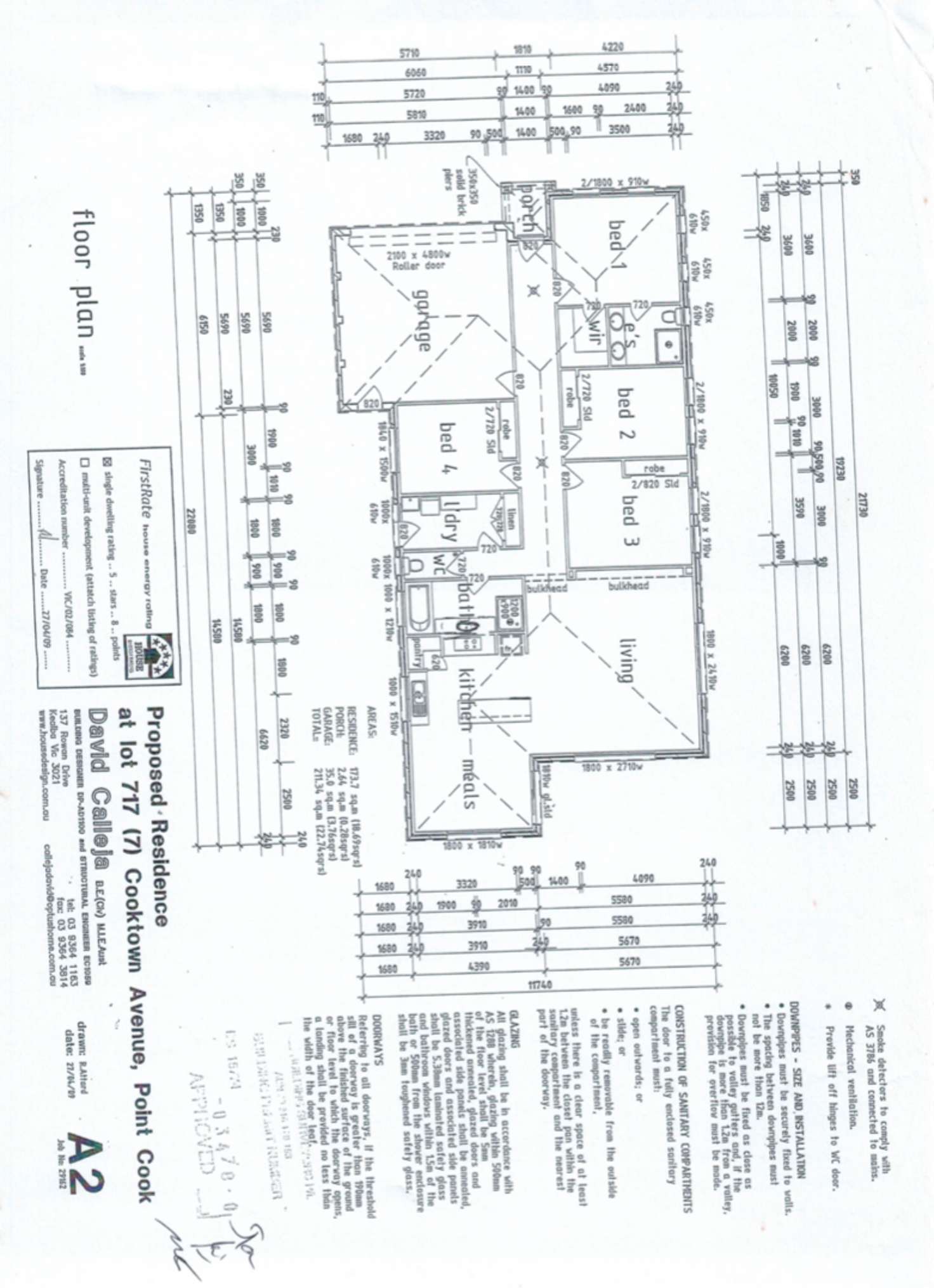 Floorplan of Homely house listing, 7 Cooktown Avenue, Point Cook VIC 3030