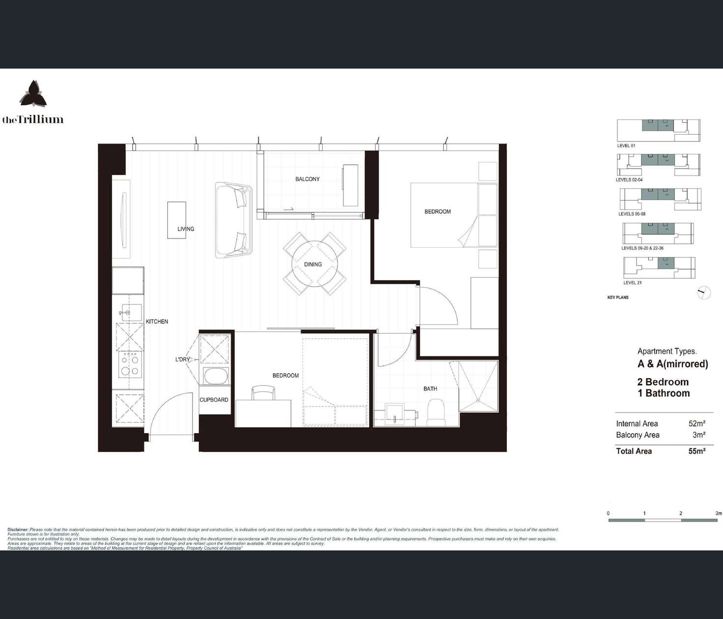 Floorplan of Homely apartment listing, 3004/36 La Trobe Street, Melbourne VIC 3000