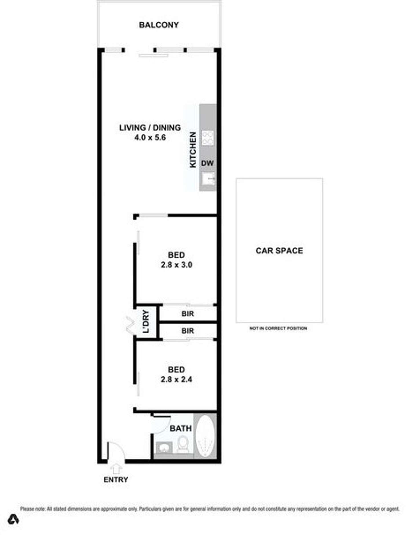 Floorplan of Homely apartment listing, 162/38 Mt Alexander Road, Travancore VIC 3032