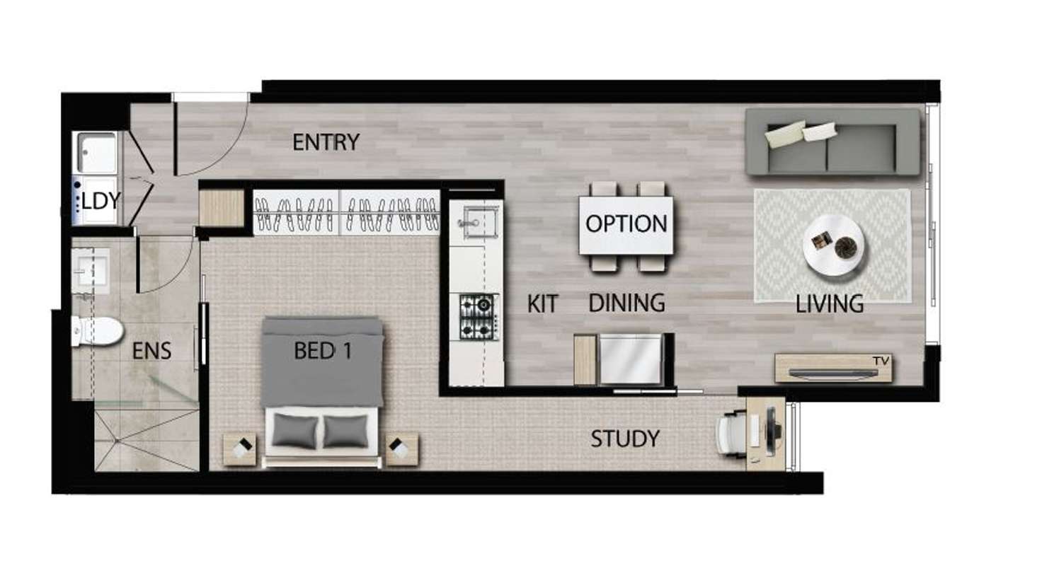 Floorplan of Homely apartment listing, 105/9 Camira St, Malvern East VIC 3145