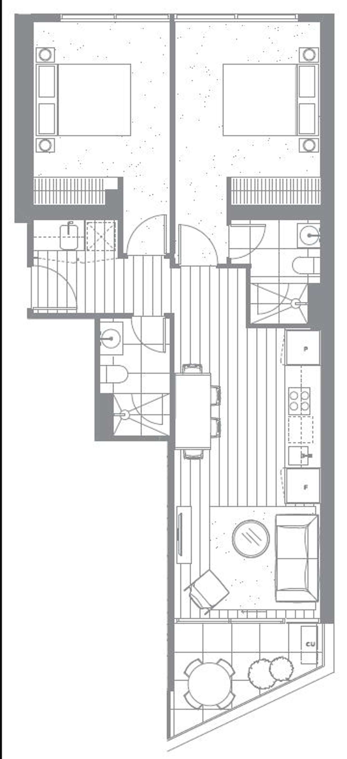 Floorplan of Homely apartment listing, 1001/649 Chapel Street, South Yarra VIC 3141