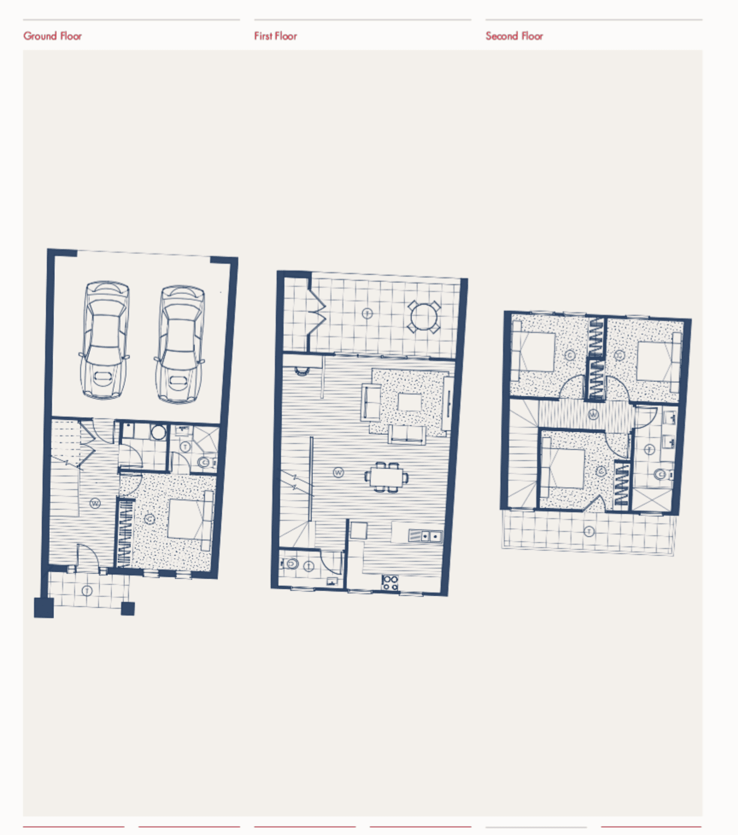 Floorplan of Homely townhouse listing, 4/2 Ambrose Tracy Drive, Bundoora VIC 3083