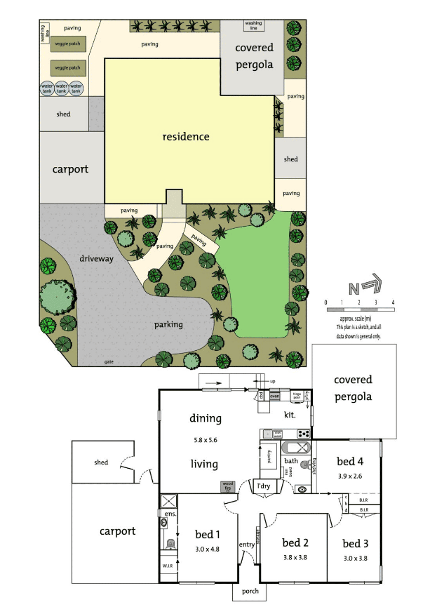Floorplan of Homely house listing, 18 Civic Square, Croydon VIC 3136