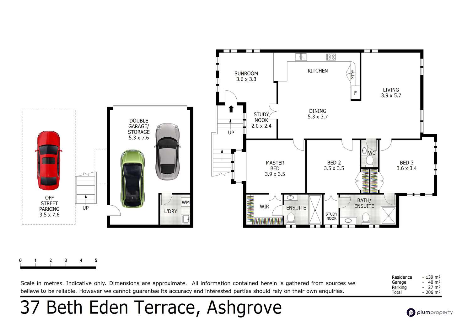 Floorplan of Homely townhouse listing, 37 Beth Eden Terrace, Ashgrove QLD 4060