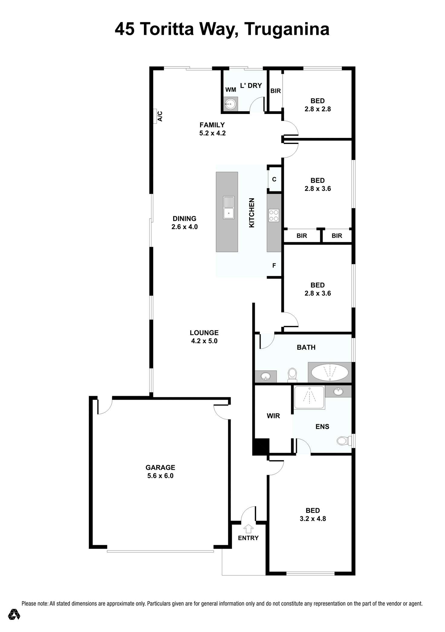 Floorplan of Homely house listing, 45 Toritta Way, Truganina VIC 3029