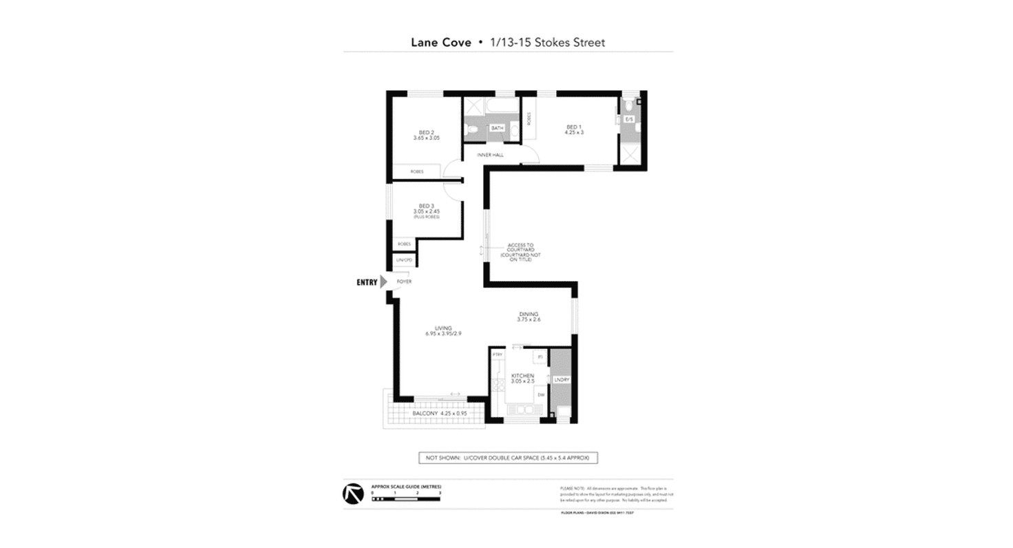 Floorplan of Homely apartment listing, 1/13-15 Stokes Street, Lane Cove NSW 2066