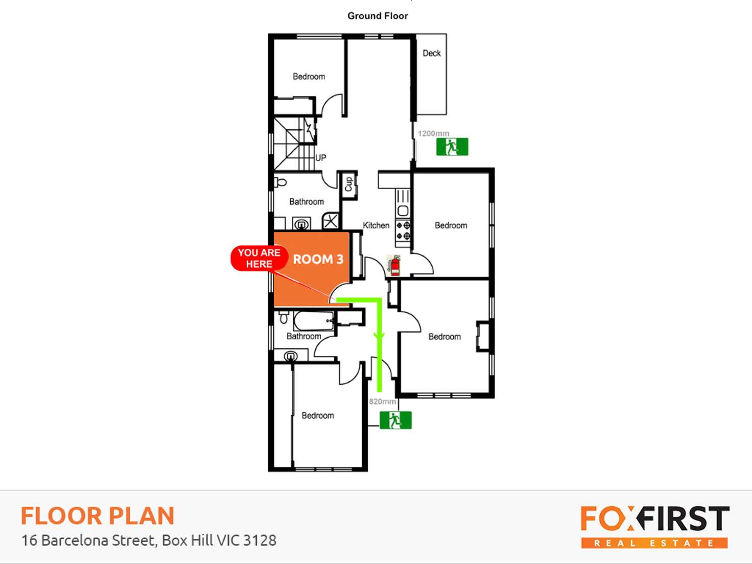 Floorplan of Homely house listing, Room 3/16 Barcelona Street, Box Hill VIC 3128