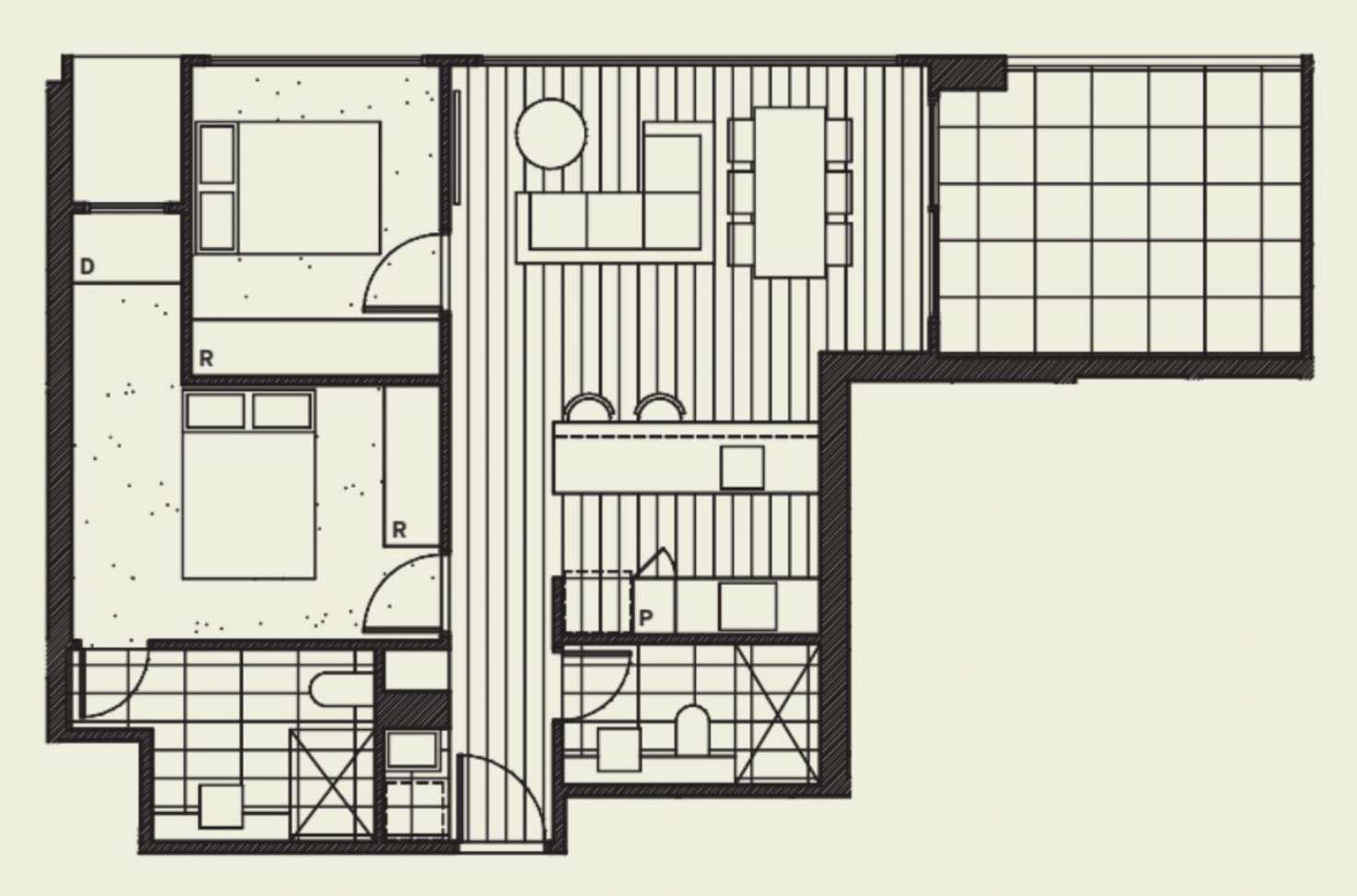 Floorplan of Homely apartment listing, 105/60-66 Islington Street, Collingwood VIC 3066