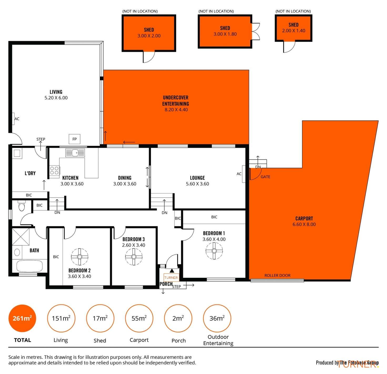 Floorplan of Homely house listing, 3 Sheringa Drive, Morphett Vale SA 5162