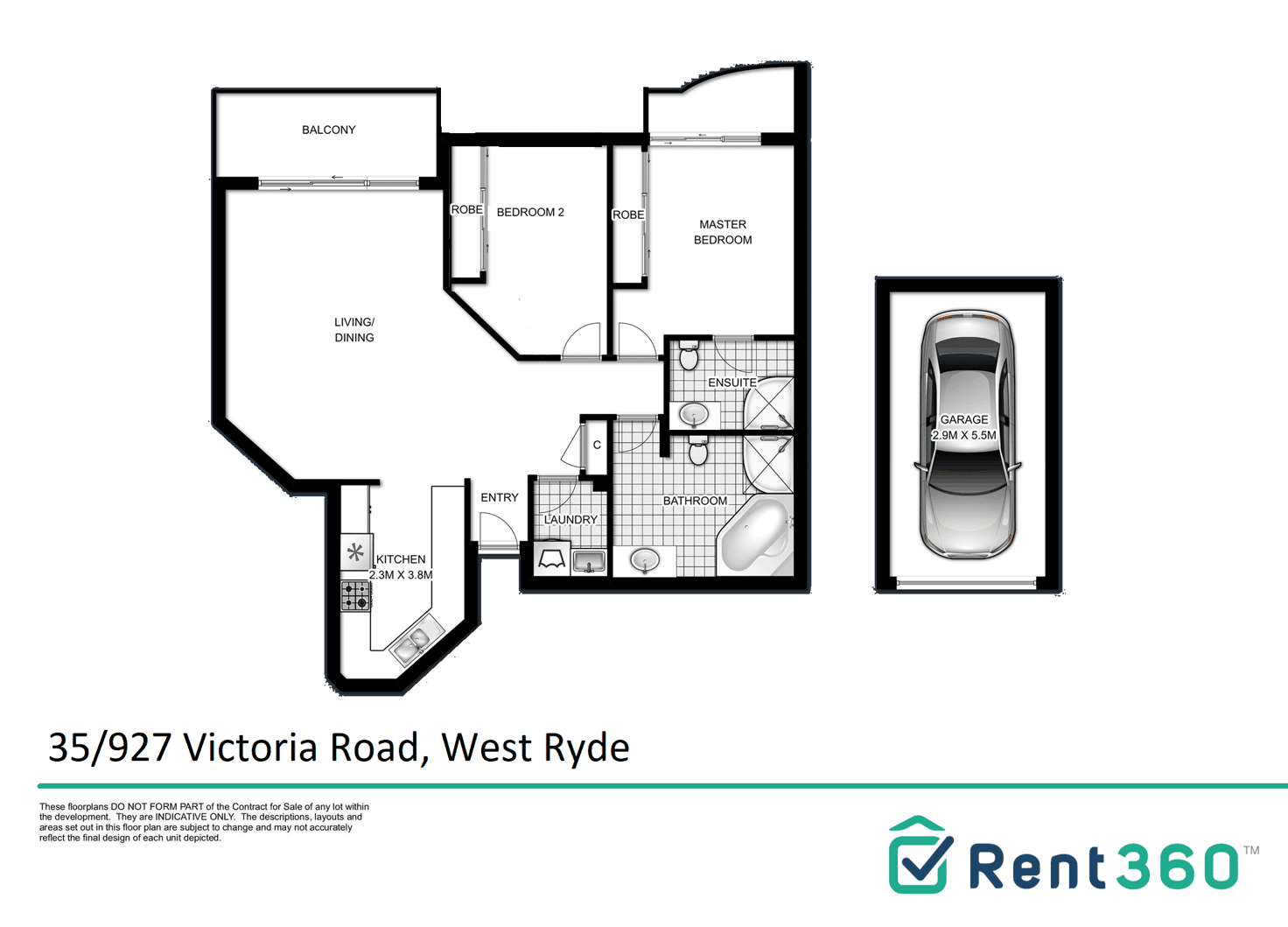 Floorplan of Homely apartment listing, 35/927 Victoria Road, West Ryde NSW 2114