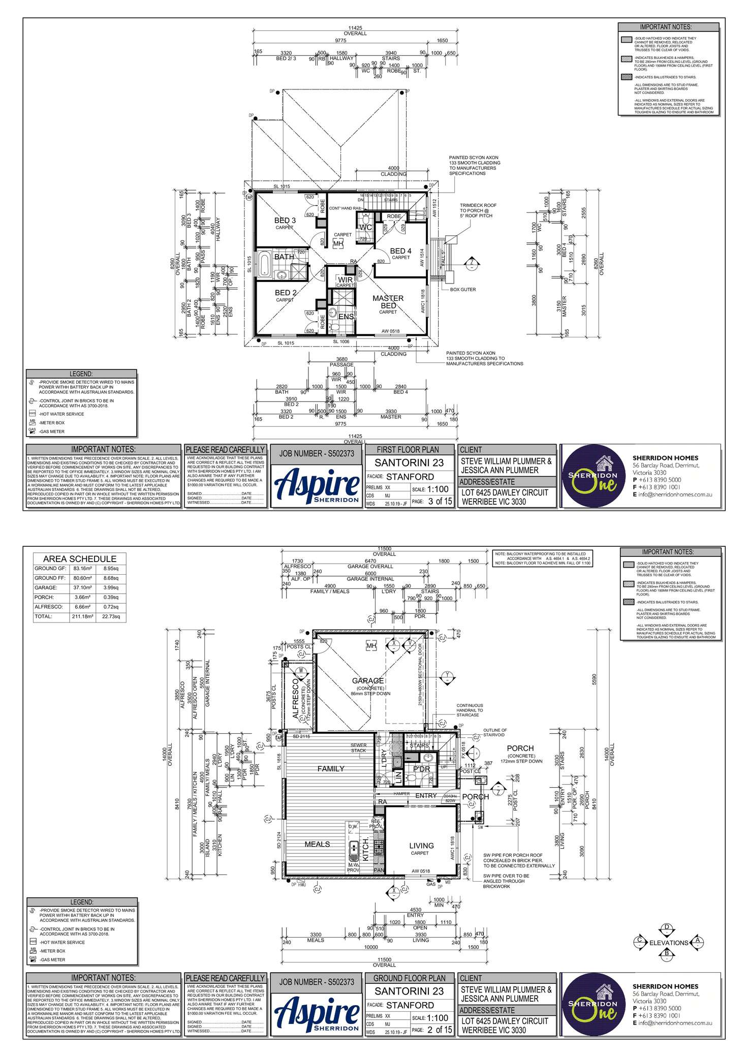 Floorplan of Homely house listing, 1 Dawley Circuit, Werribee VIC 3030