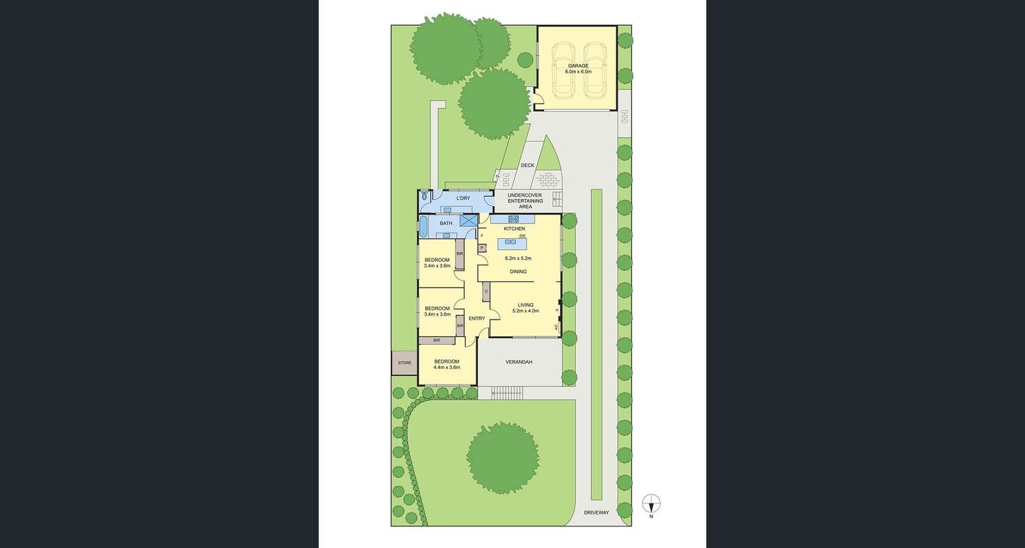 Floorplan of Homely house listing, 7 Nelson Avenue, Highton VIC 3216
